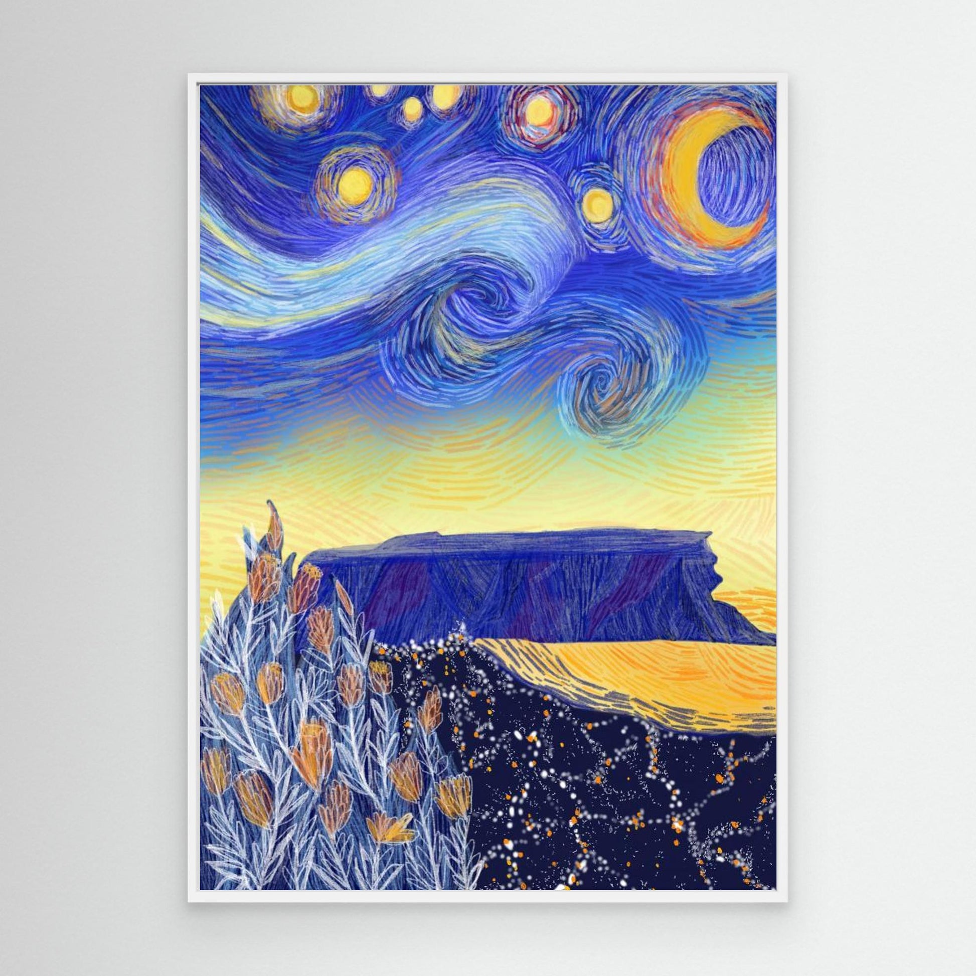 A starry cape town night 