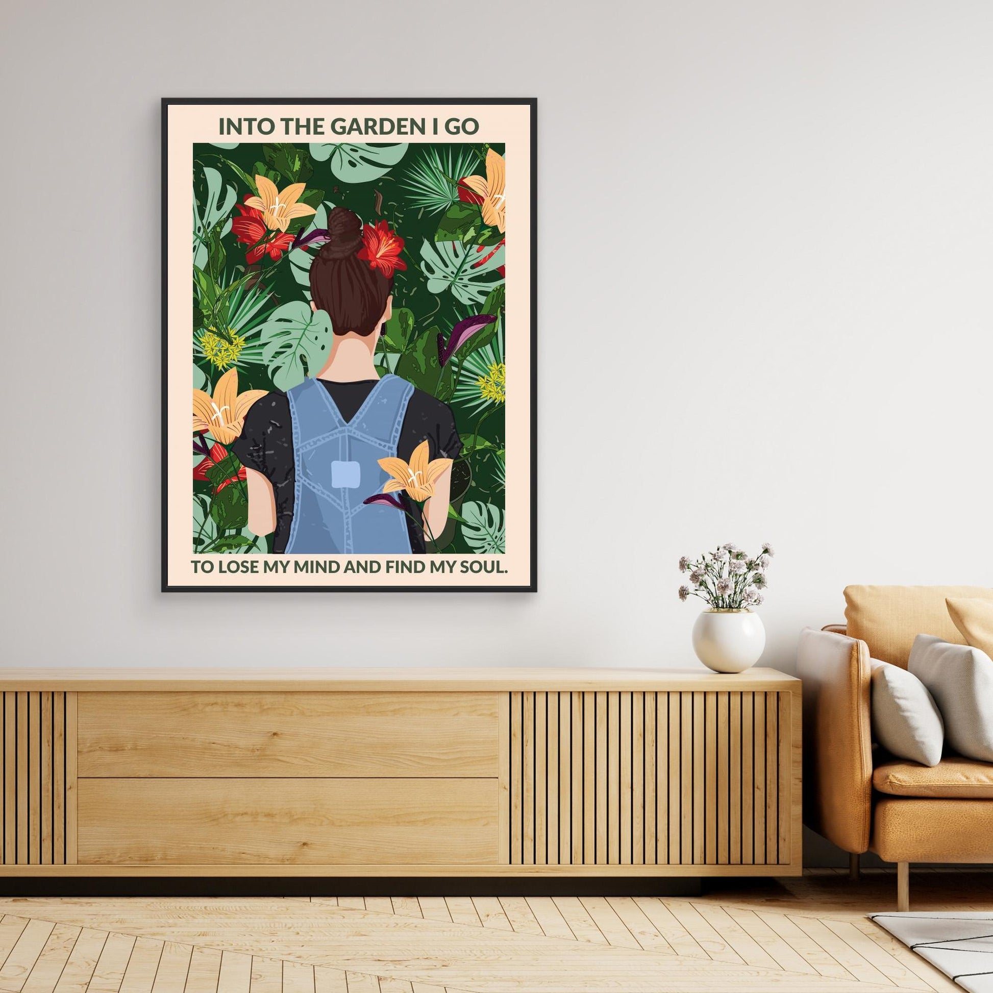 Into the Garden Standard Wall Art 