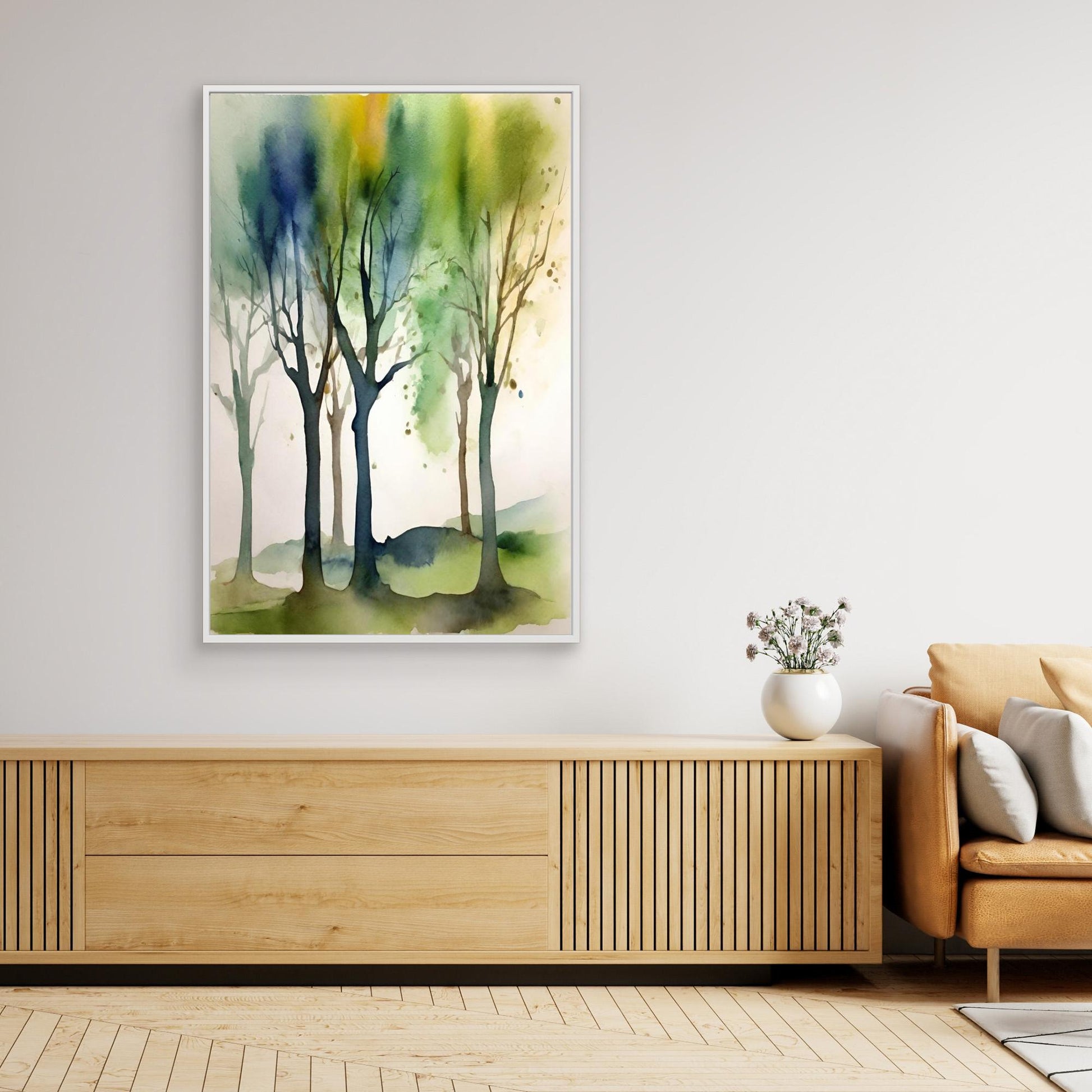 Watercolour Trees 1