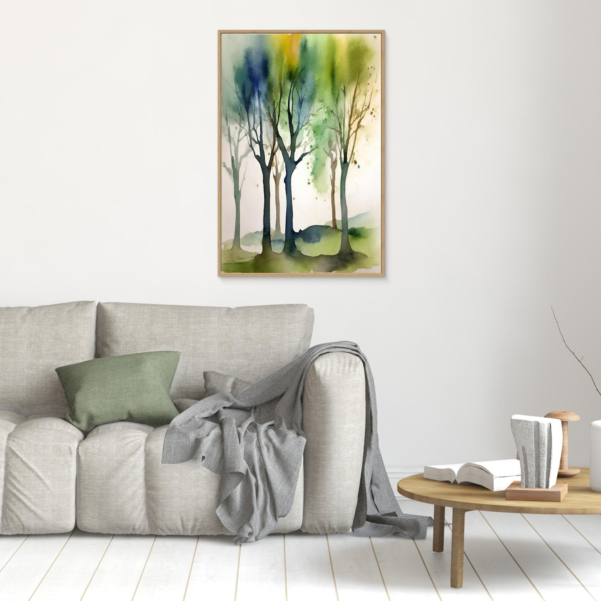 Watercolour Trees 1