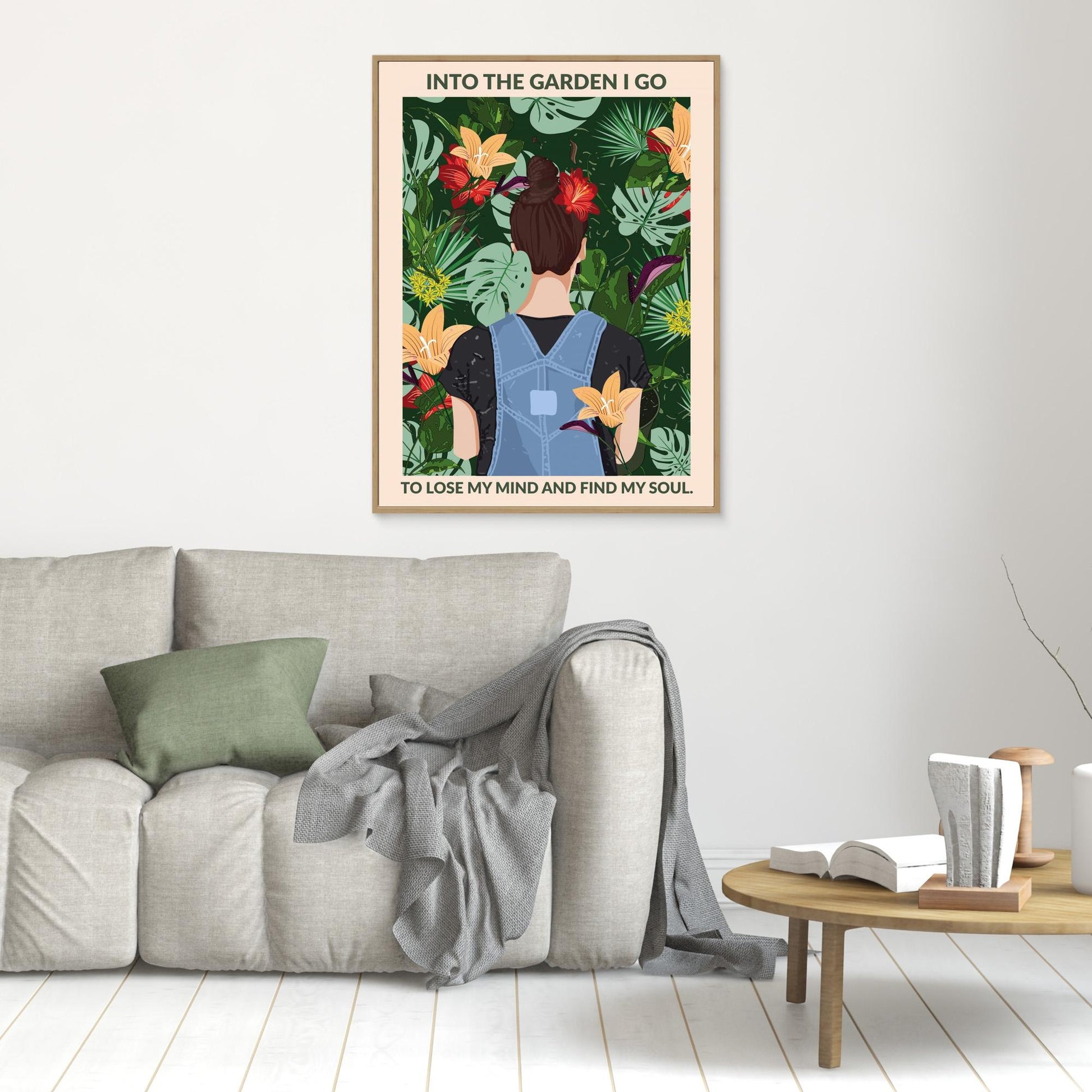 Into the Garden Standard Wall Art 