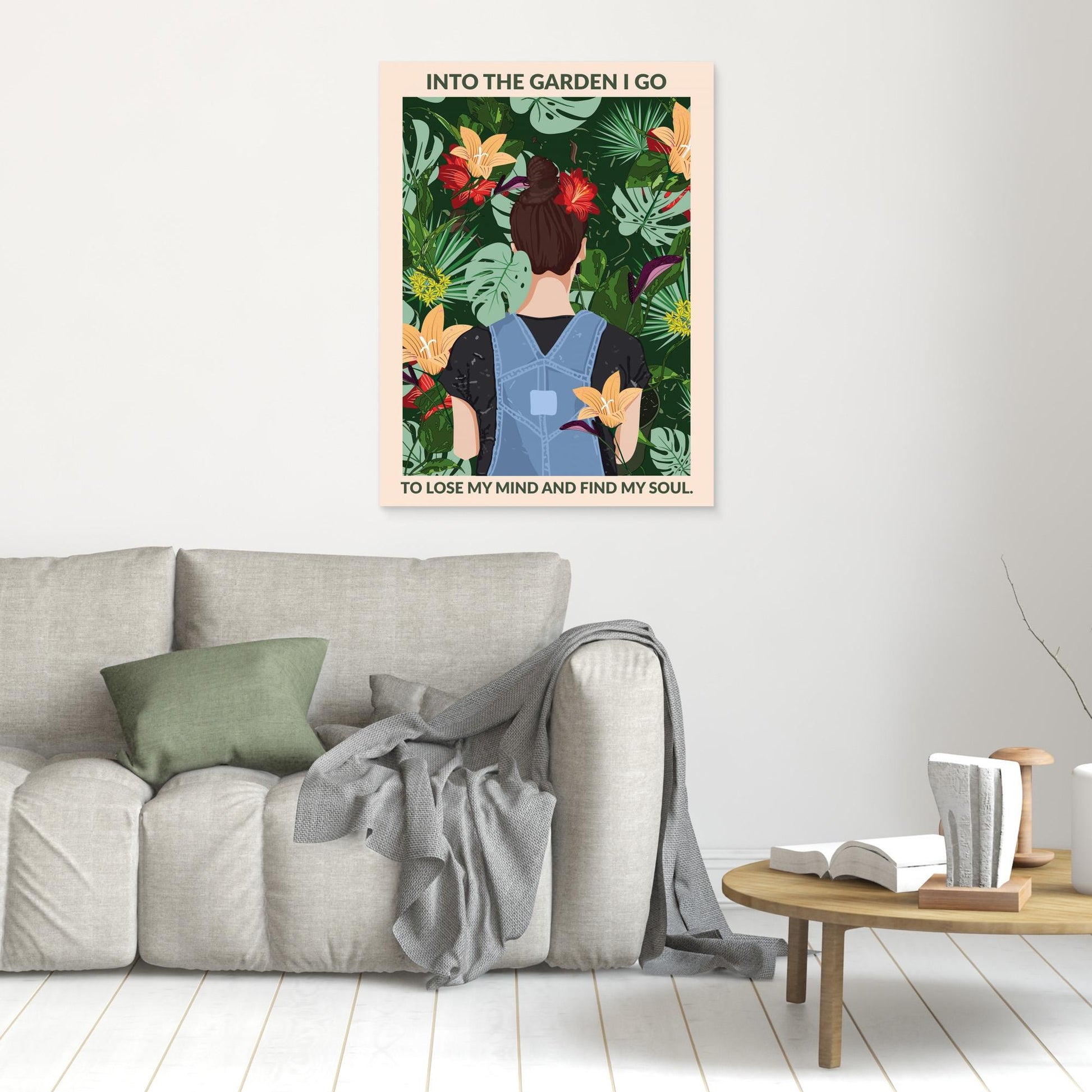 Into the Garden Standard Wall Art 