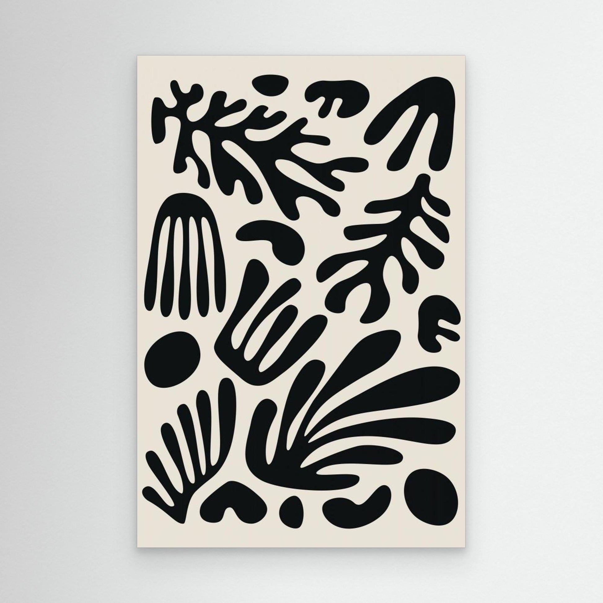 Henri Matisse Black Algae Collection #3 