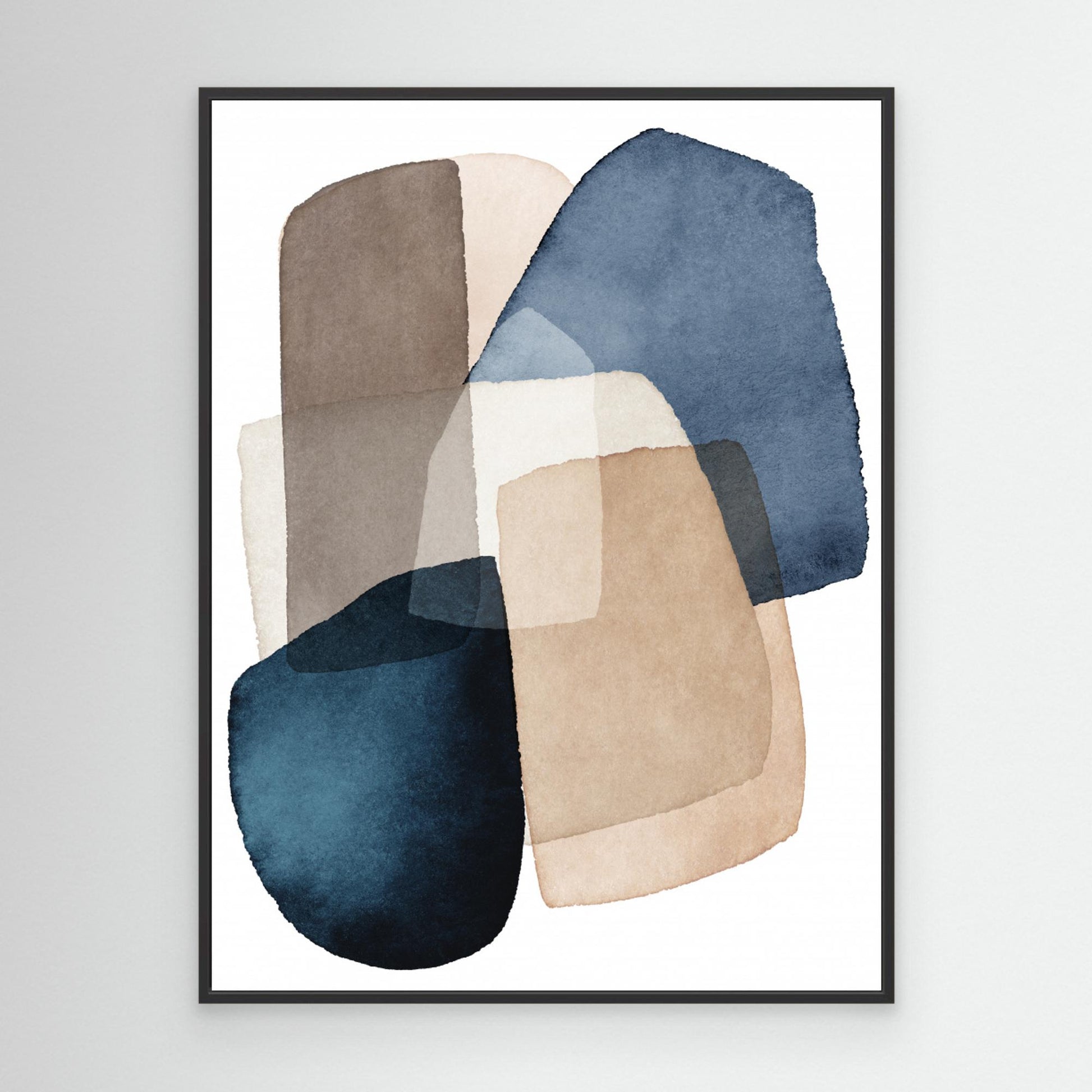 Blue Brown Blocks 