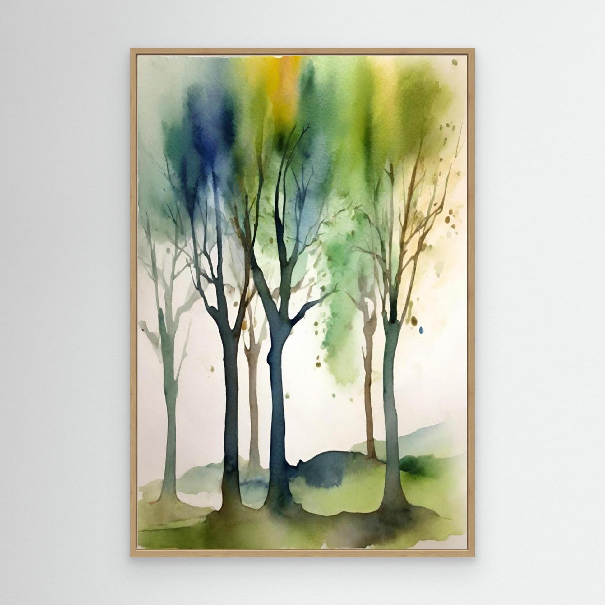 Watercolour Trees 1