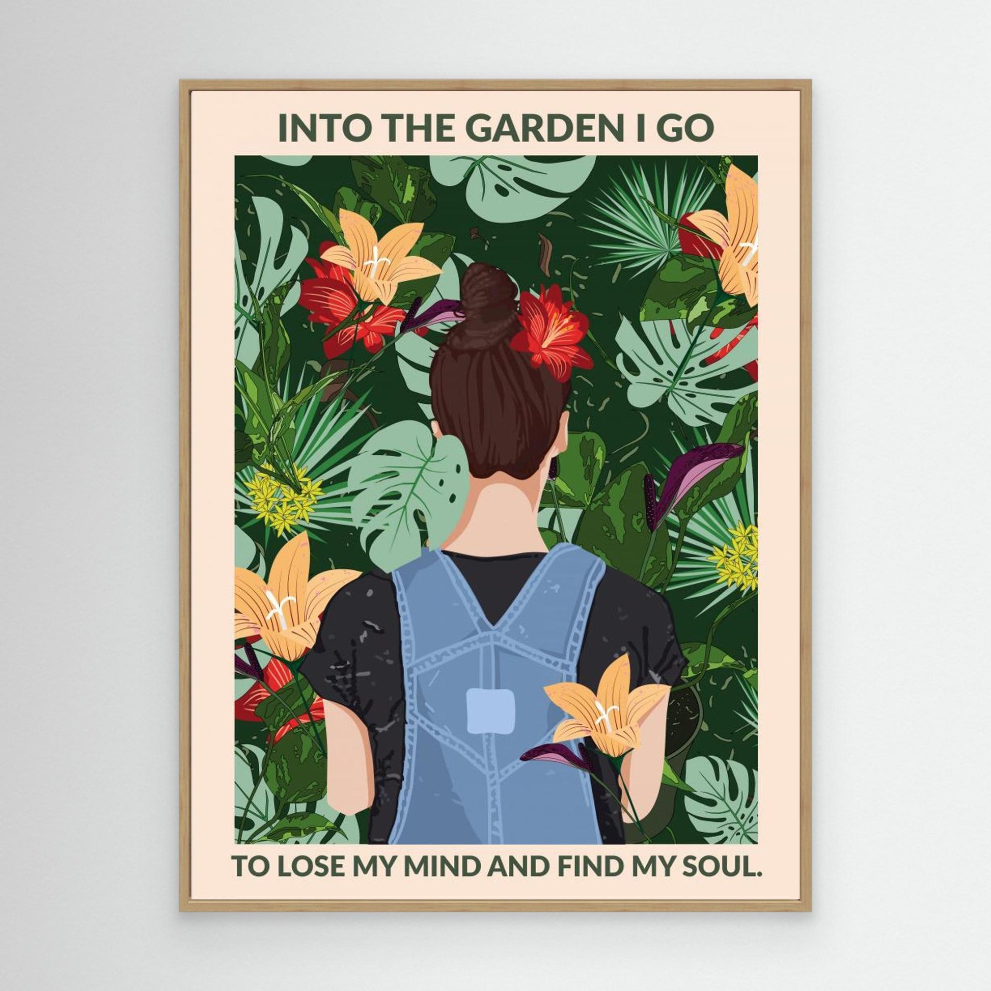 Into the Garden Standard Wall Art 