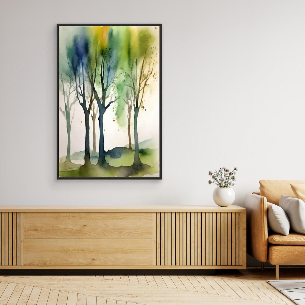 Watercolour Trees 1