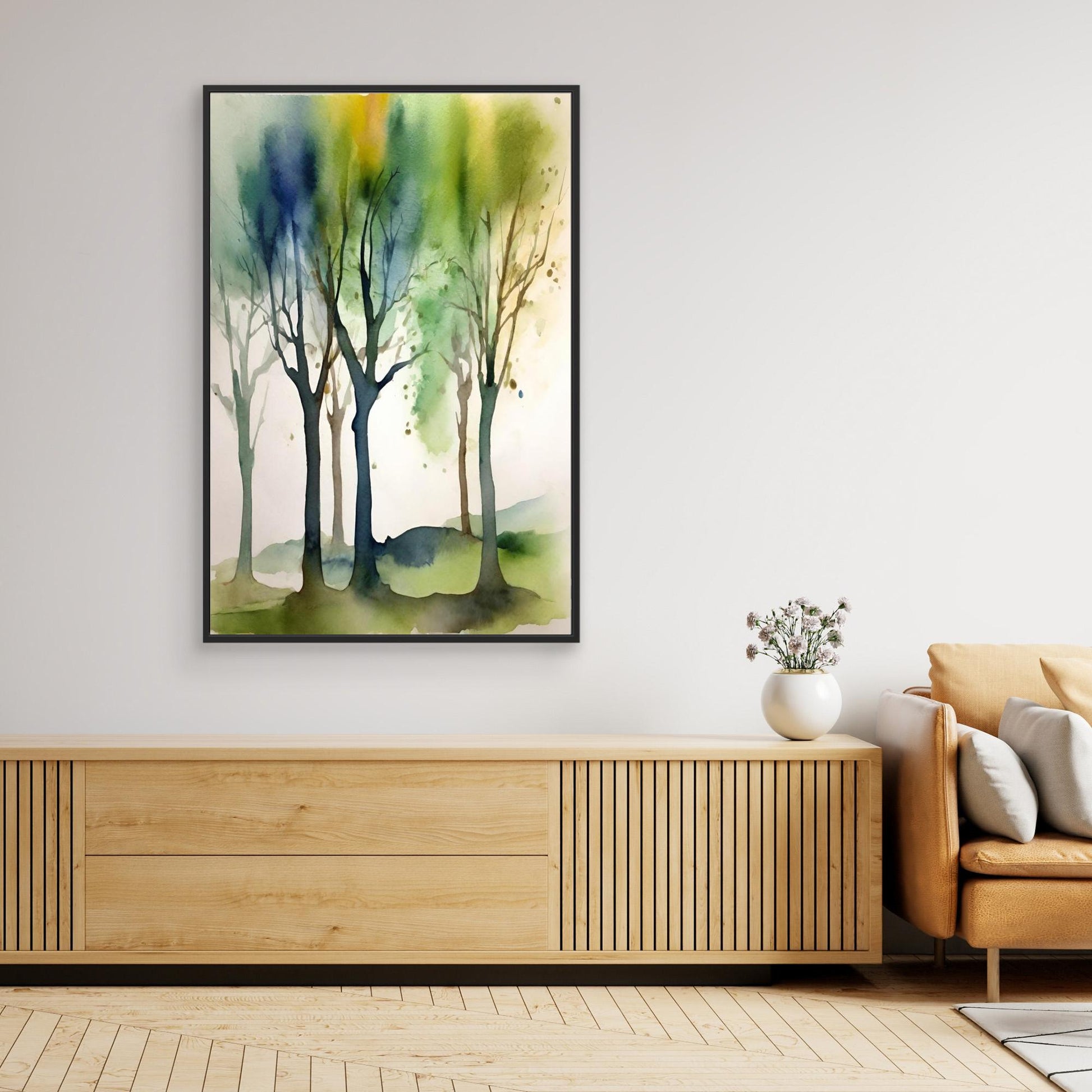 Watercolour Trees 1