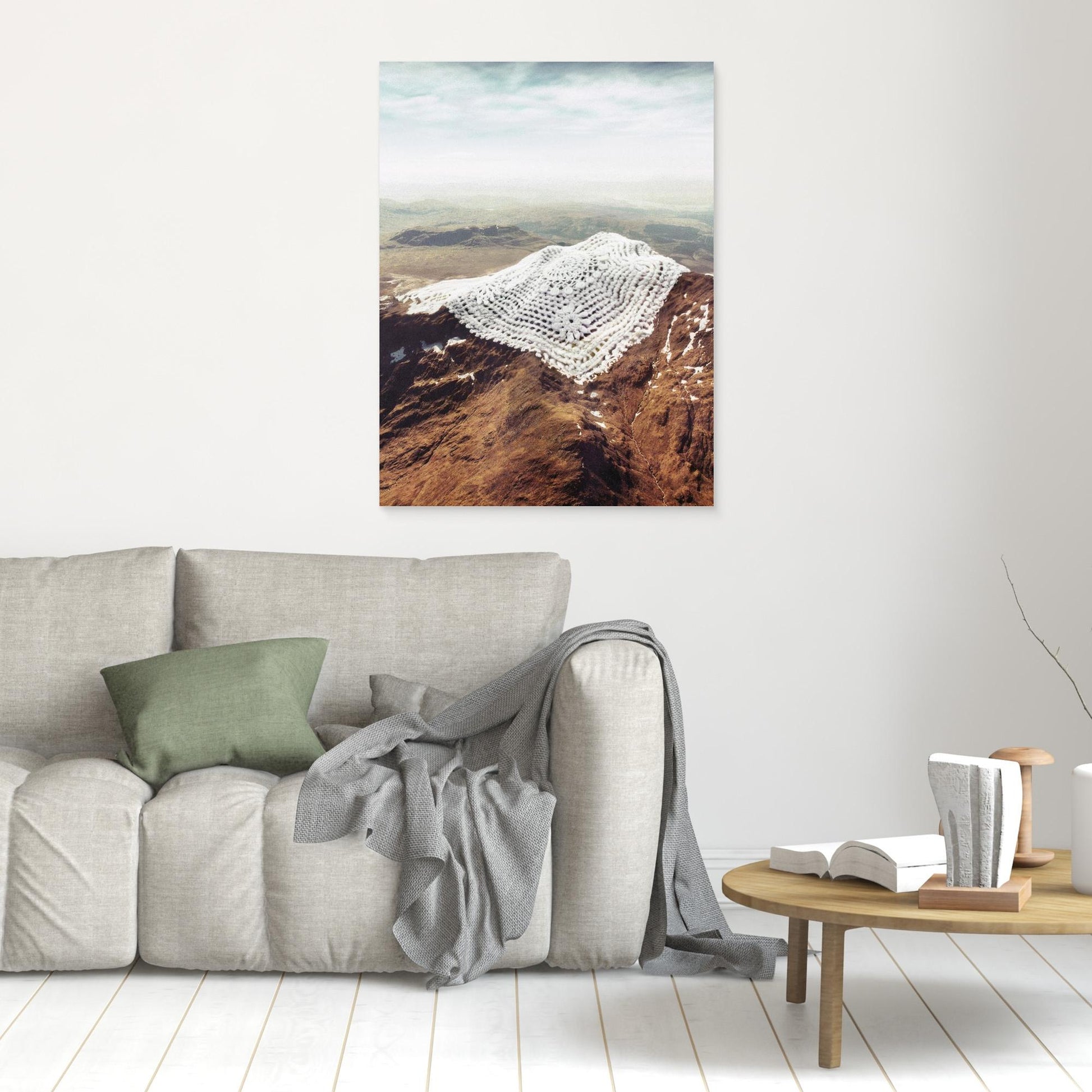 Doily Peaks - Snow Crochet