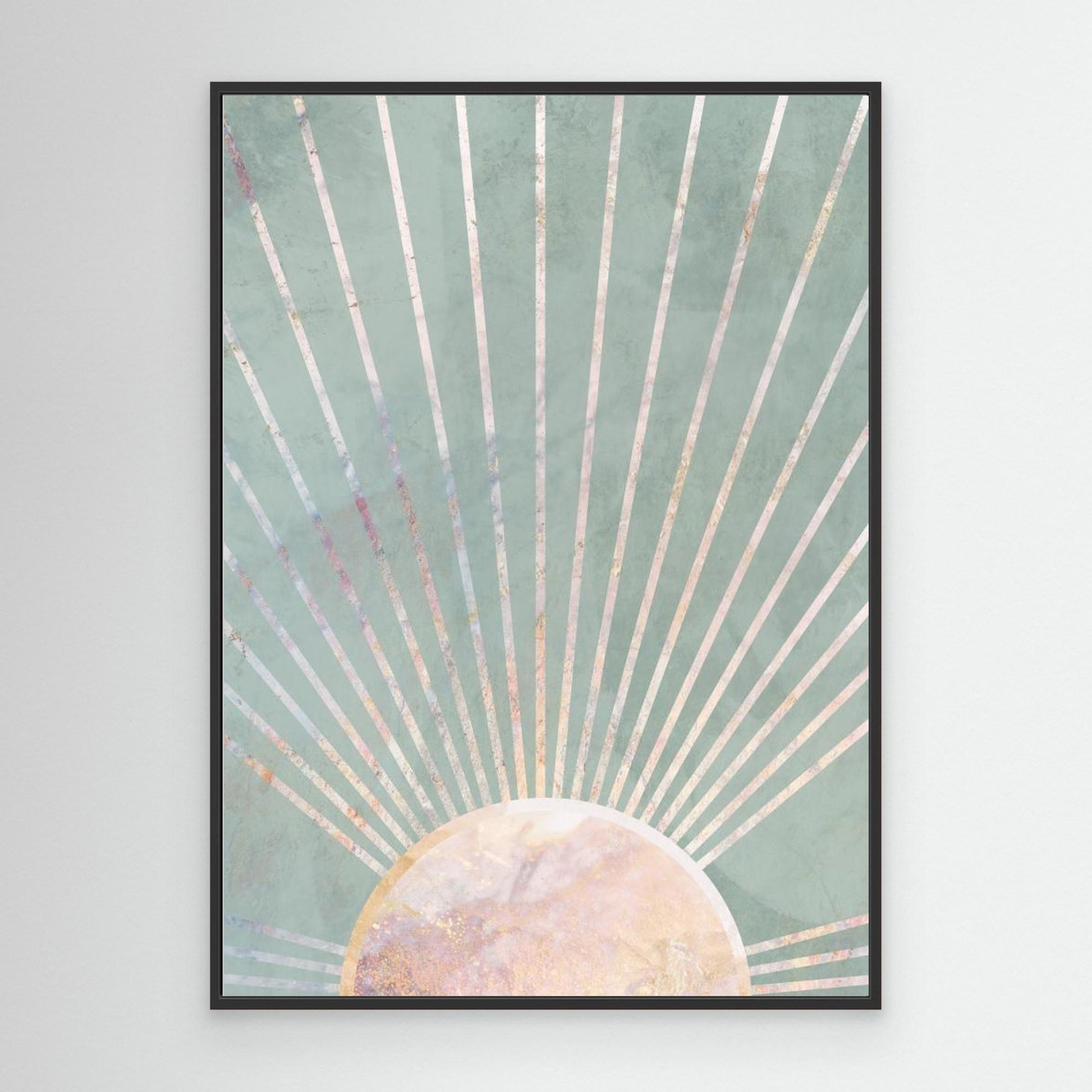 Sage Green Boho Sun 