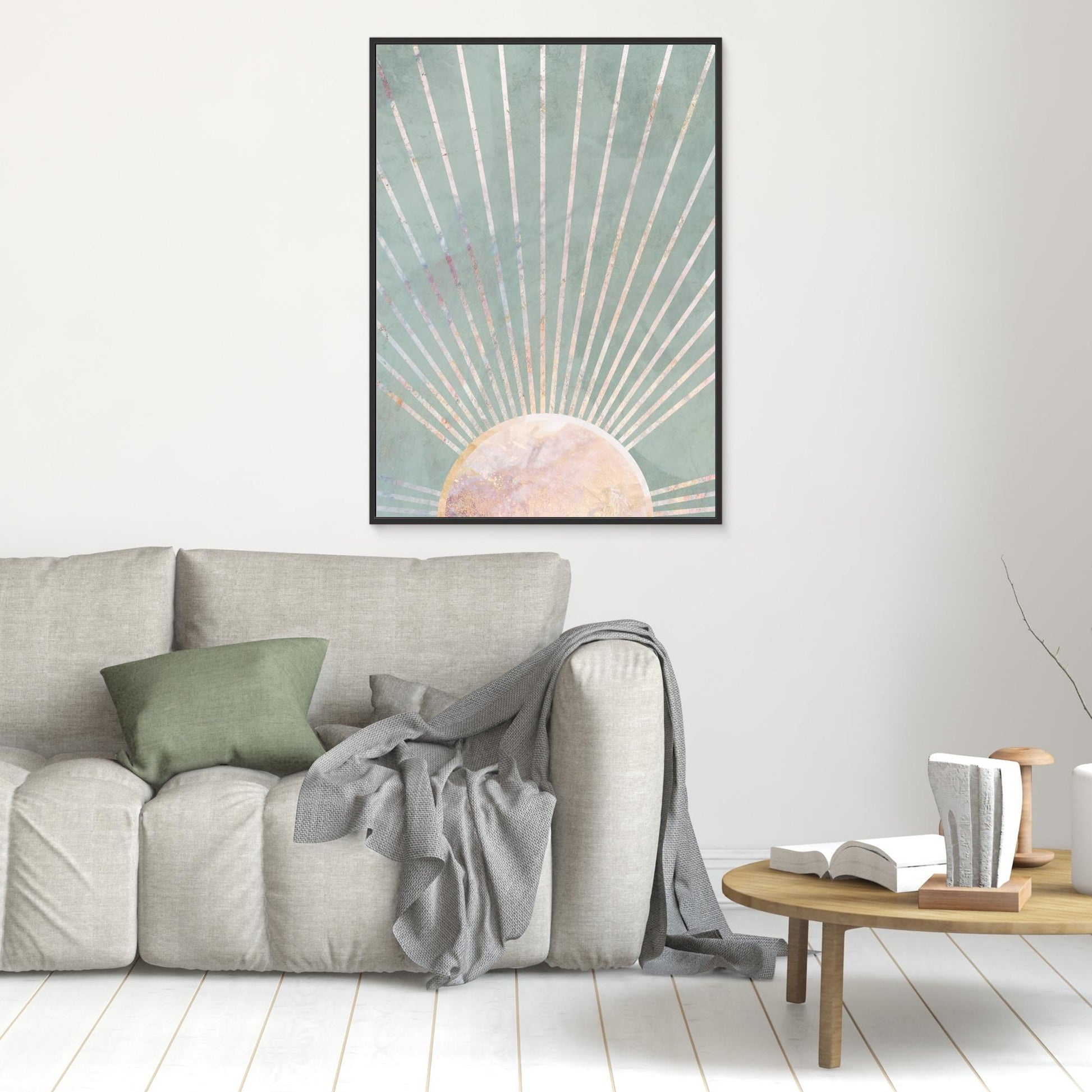 Sage Green Boho Sun 