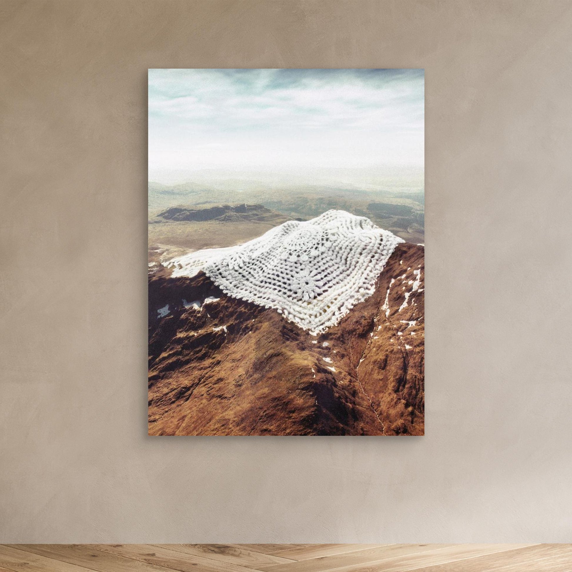 Doily Peaks - Snow Crochet