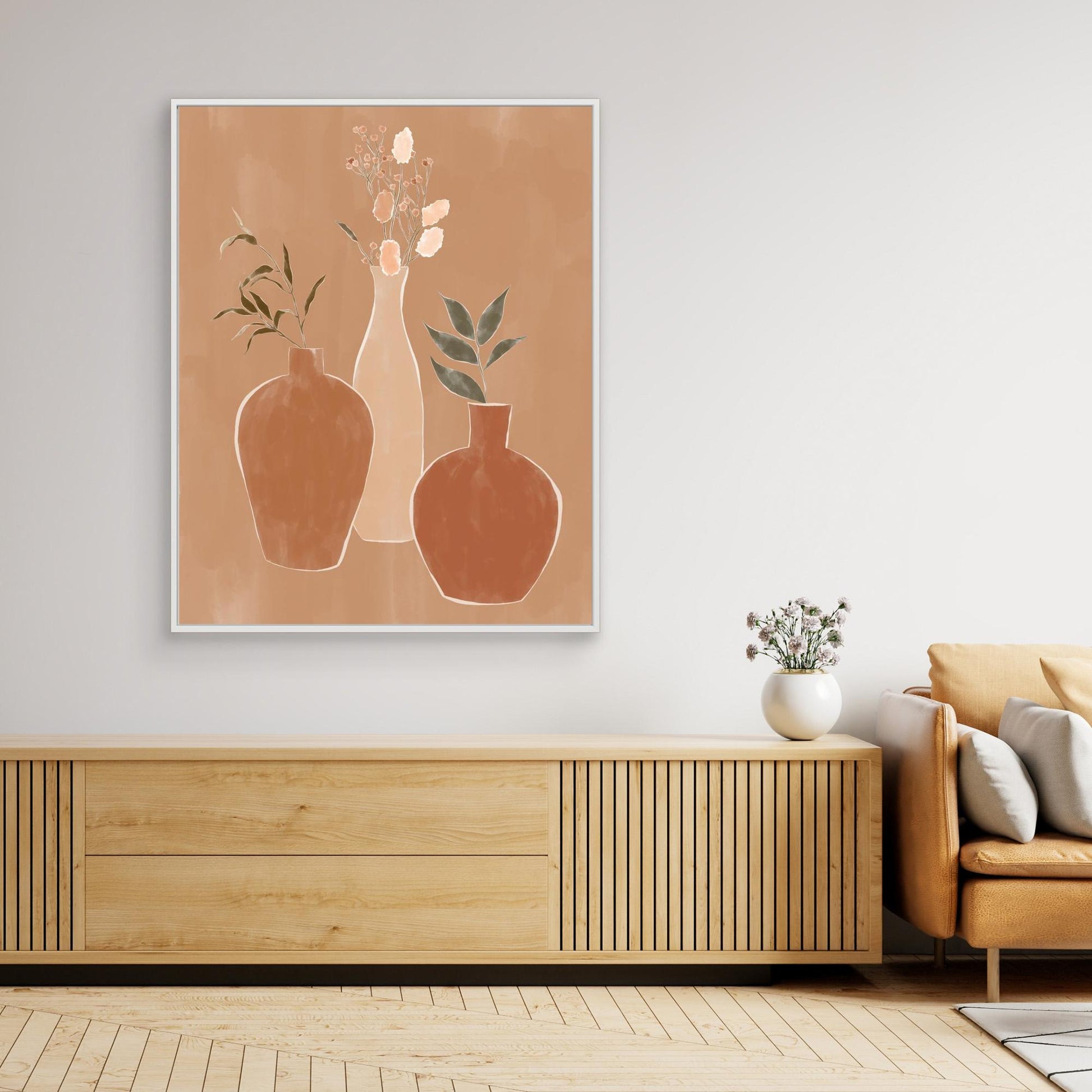 Set of Flower Vases 