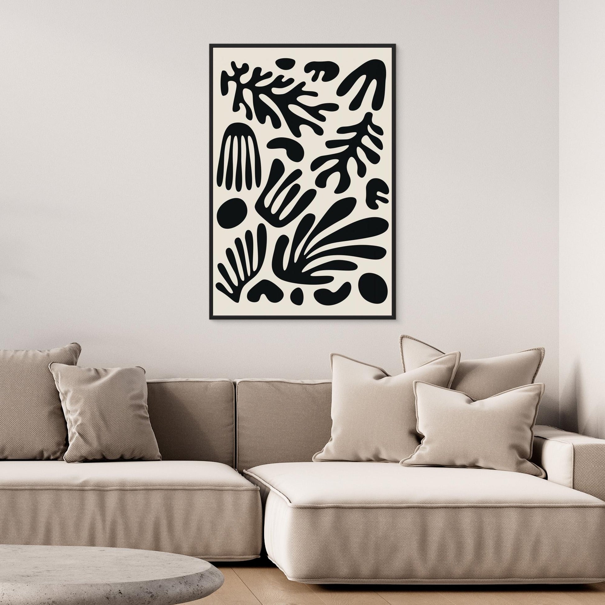Henri Matisse Black Algae Collection #3 