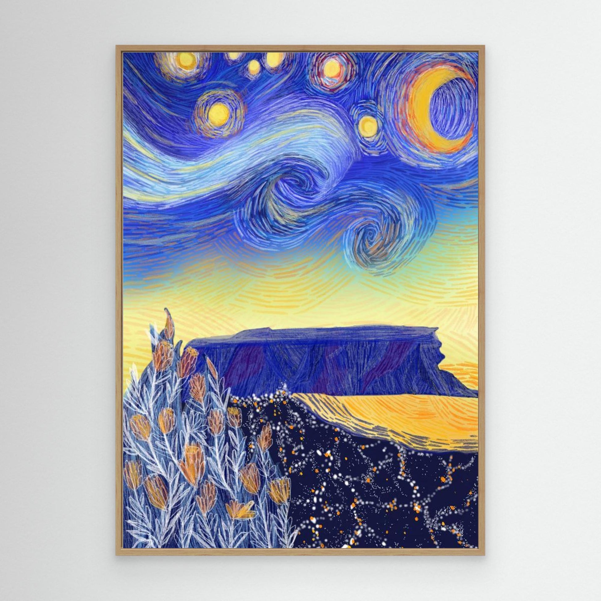 A starry cape town night 