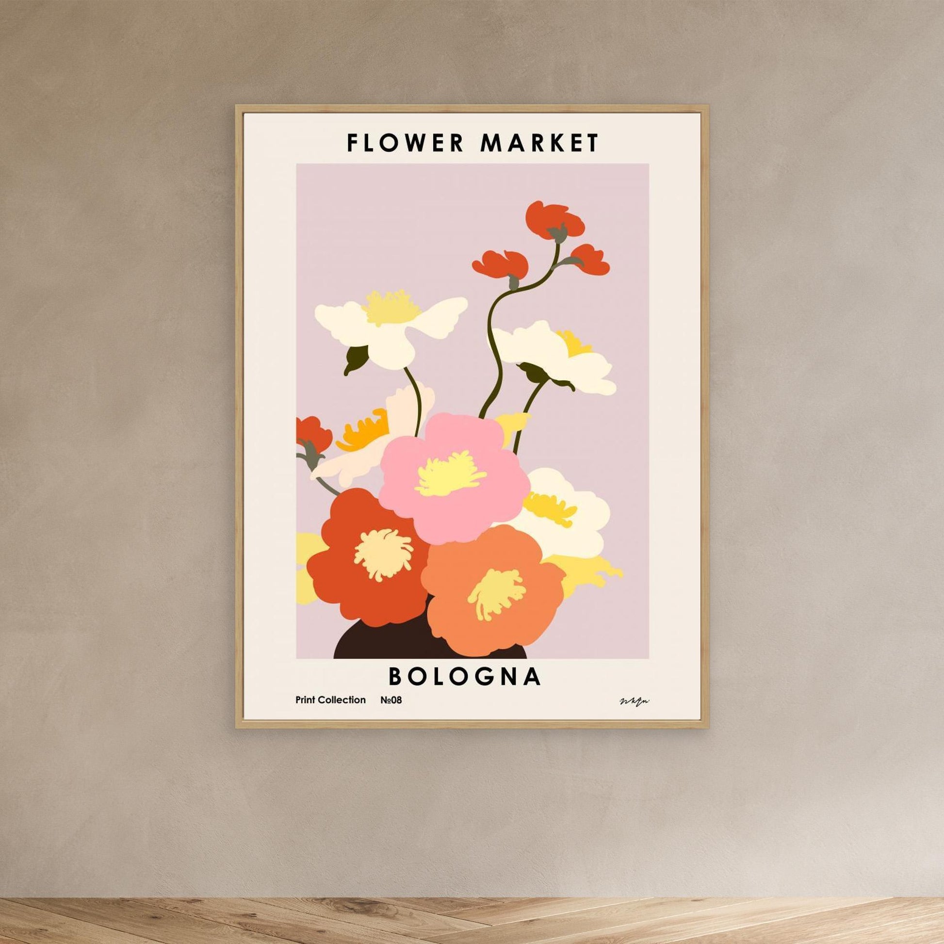Flower Market. Bologna 