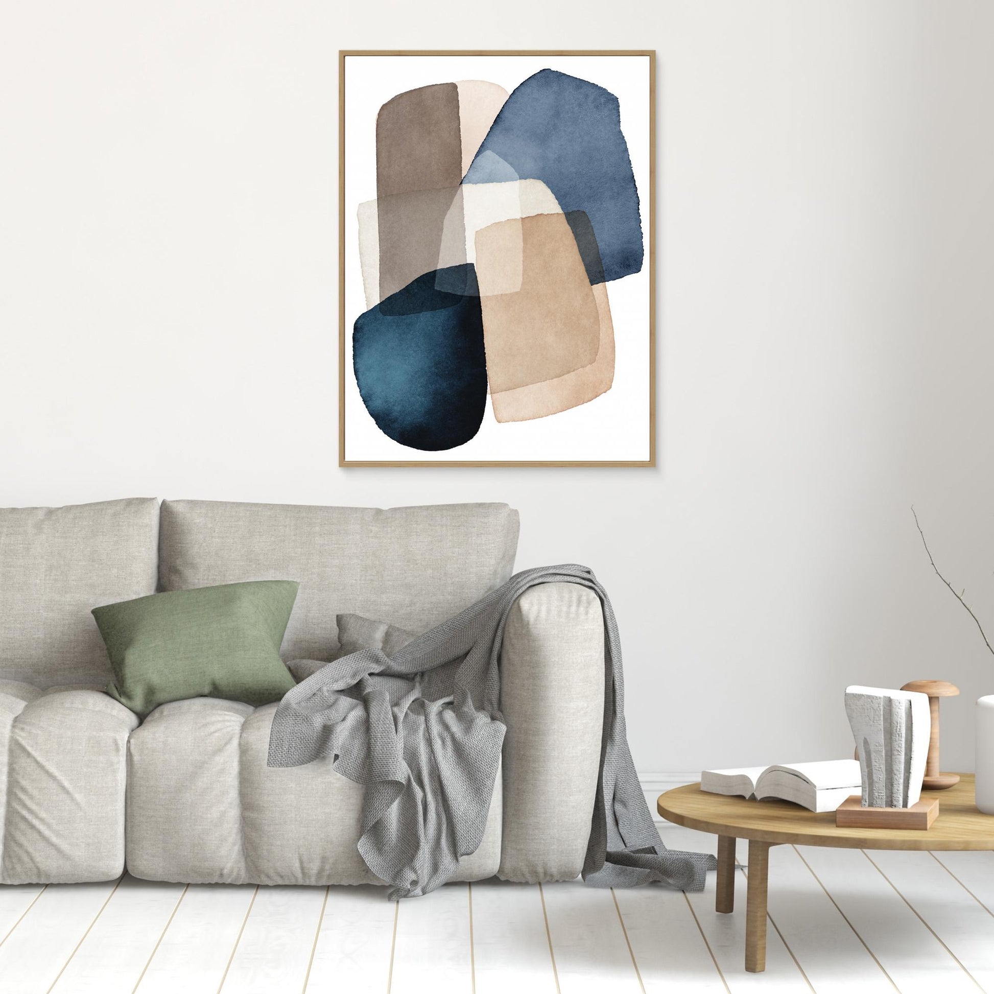 Blue Brown Blocks 