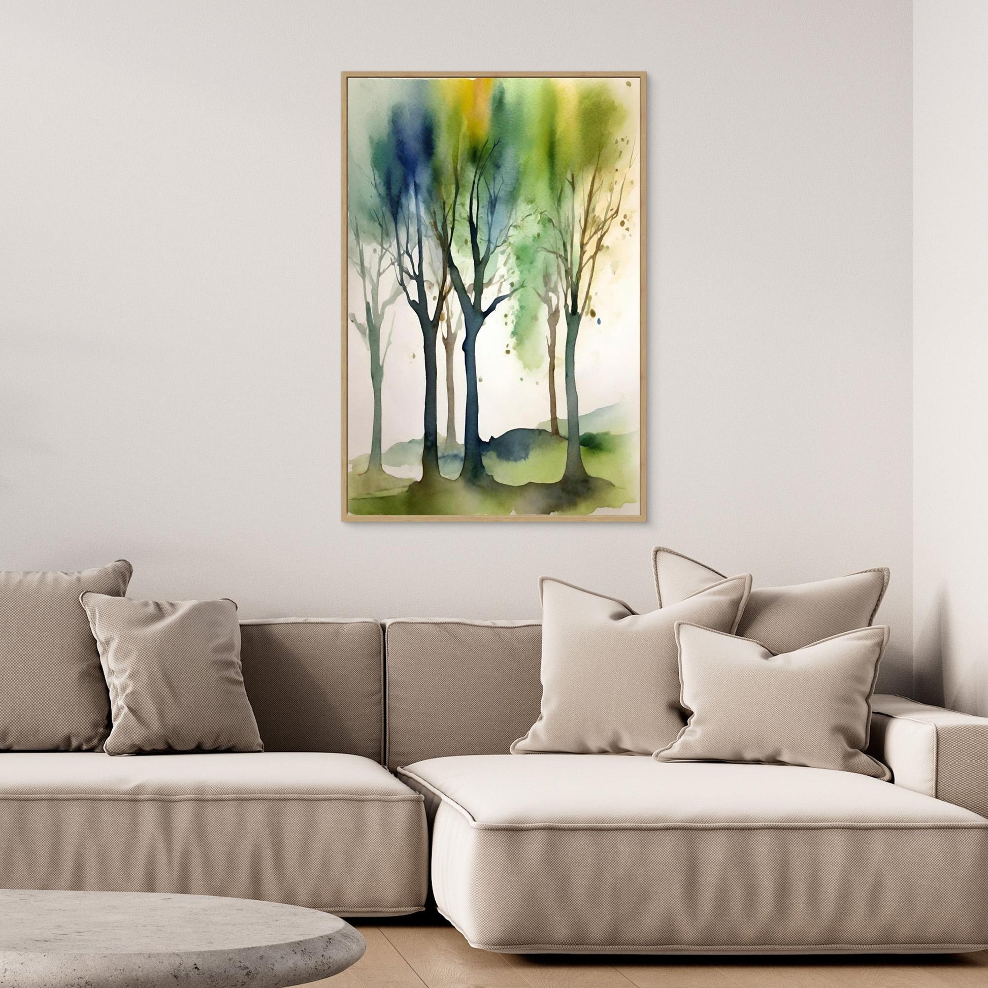 Watercolour Trees 1