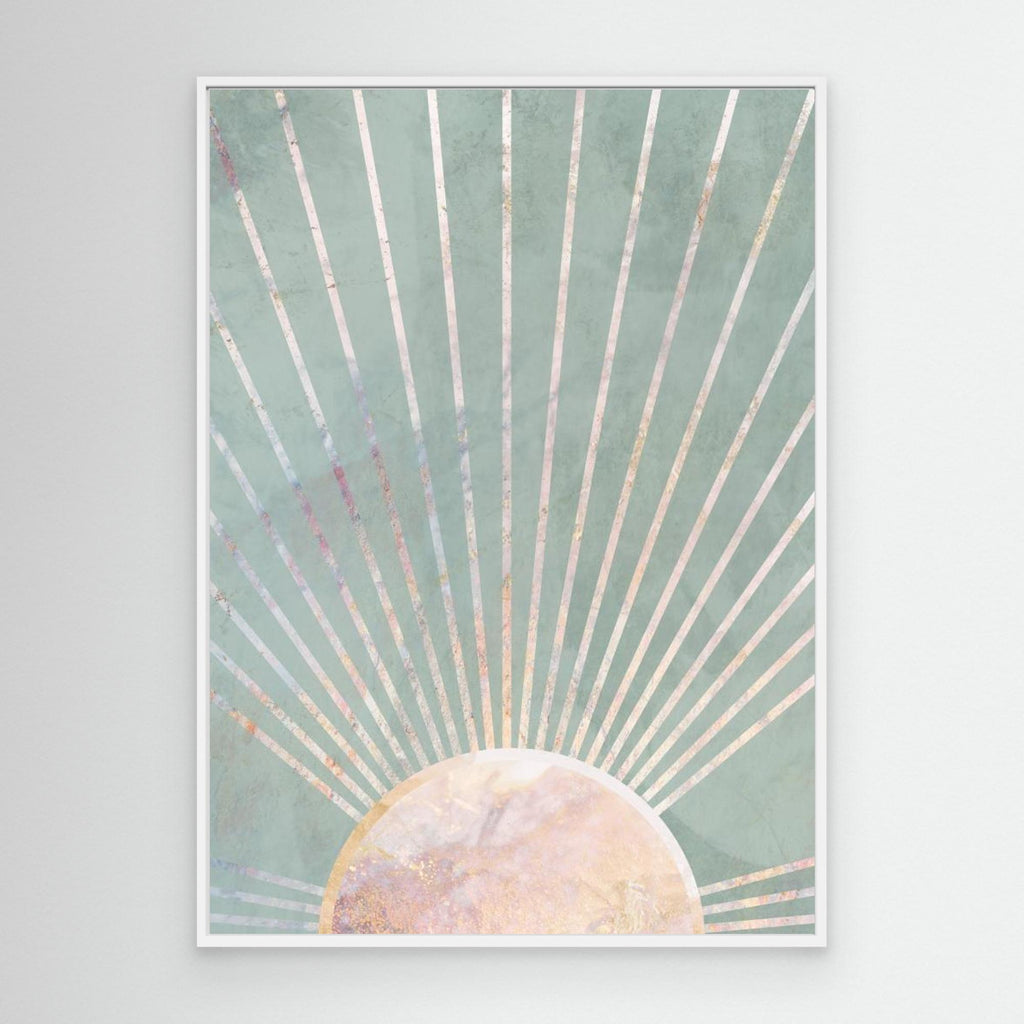 Sage Green Boho Sun 