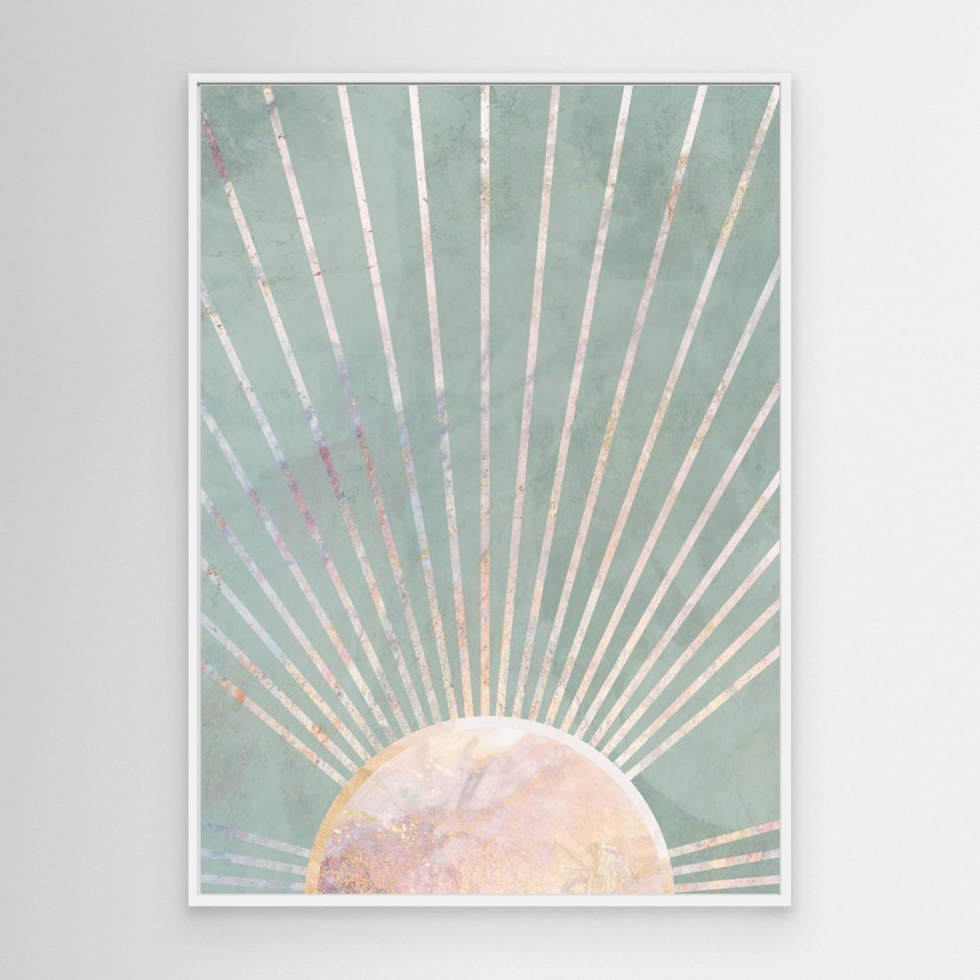 Sage Green Boho Sun 
