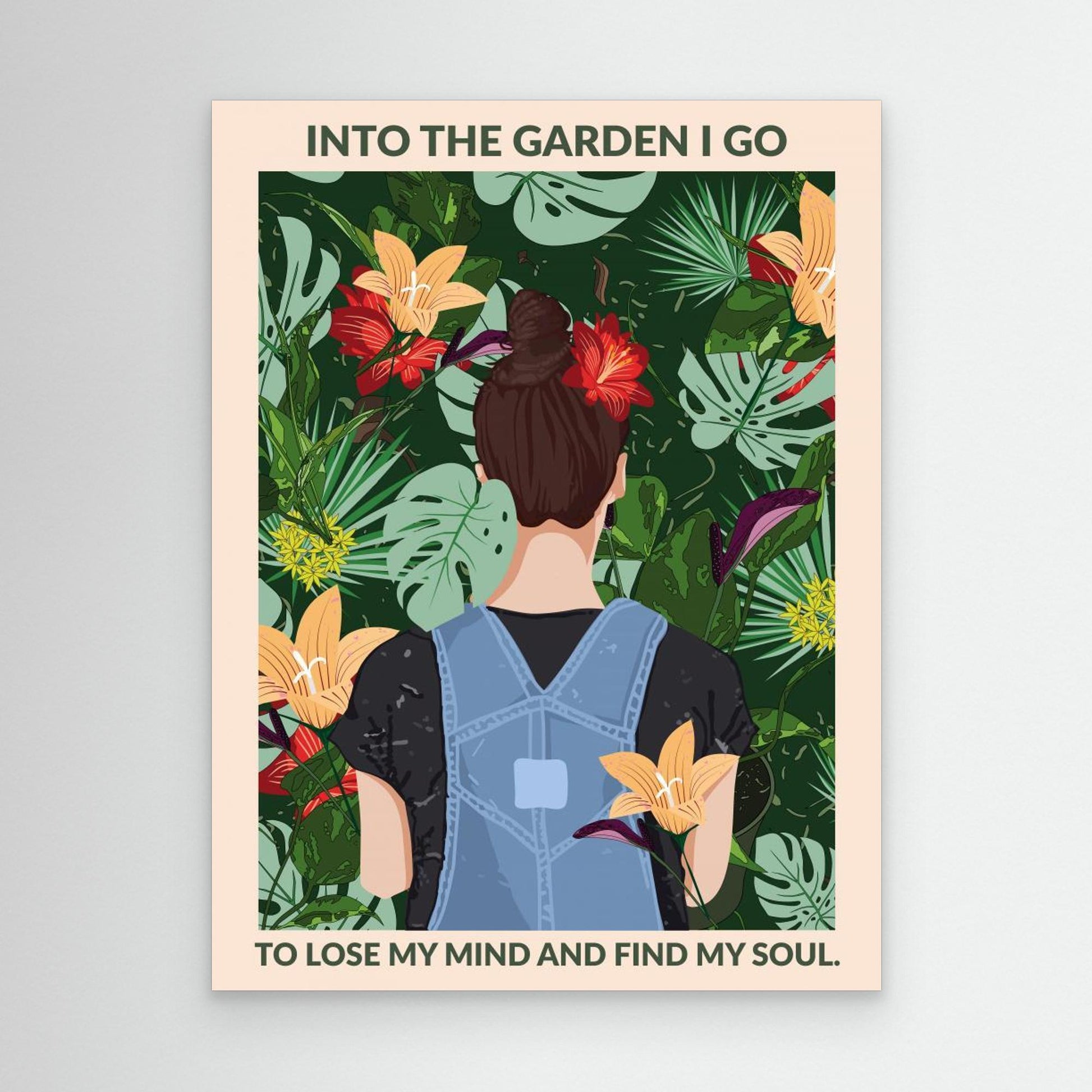 Into the Garden Standard Wall Art 