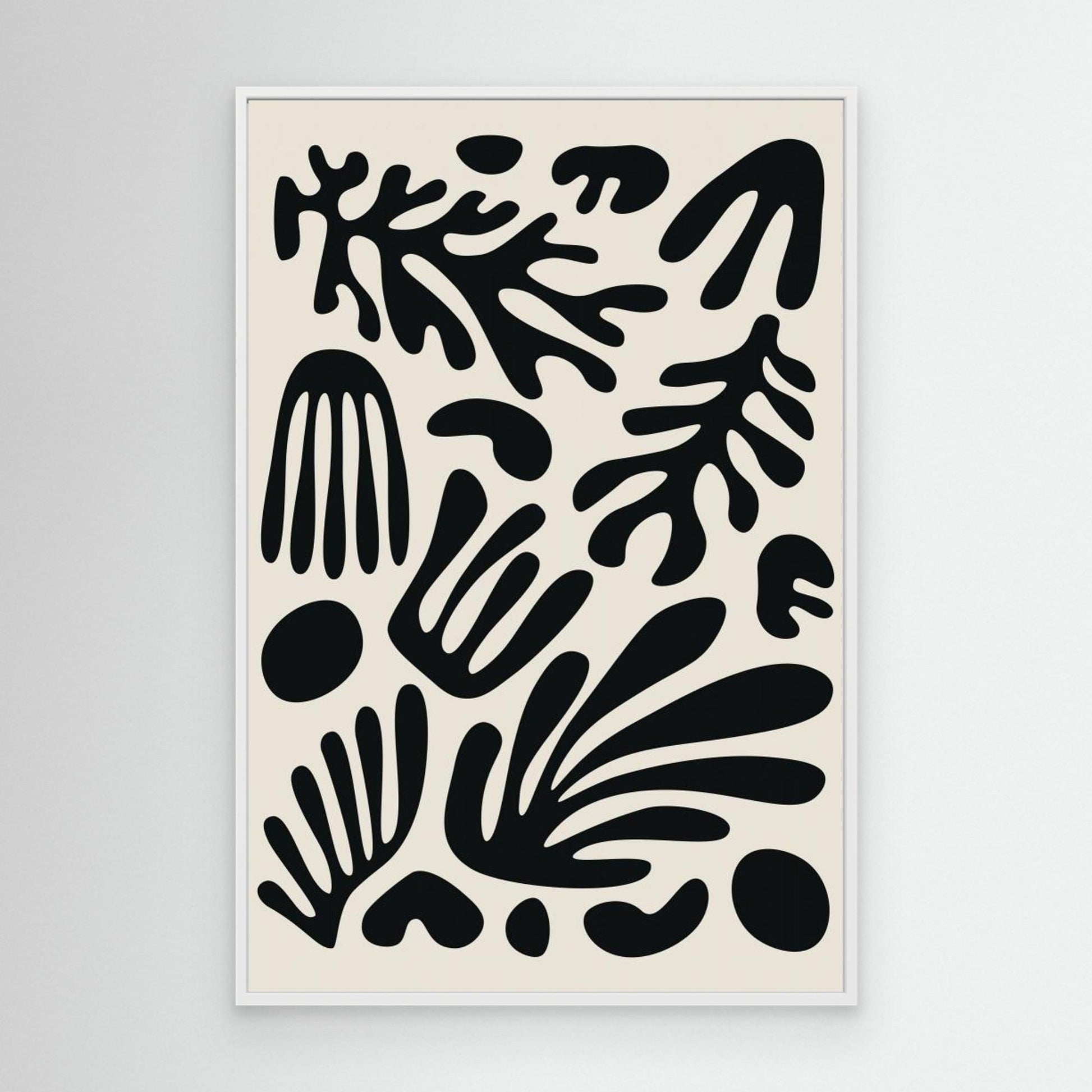 Henri Matisse Black Algae Collection #3 