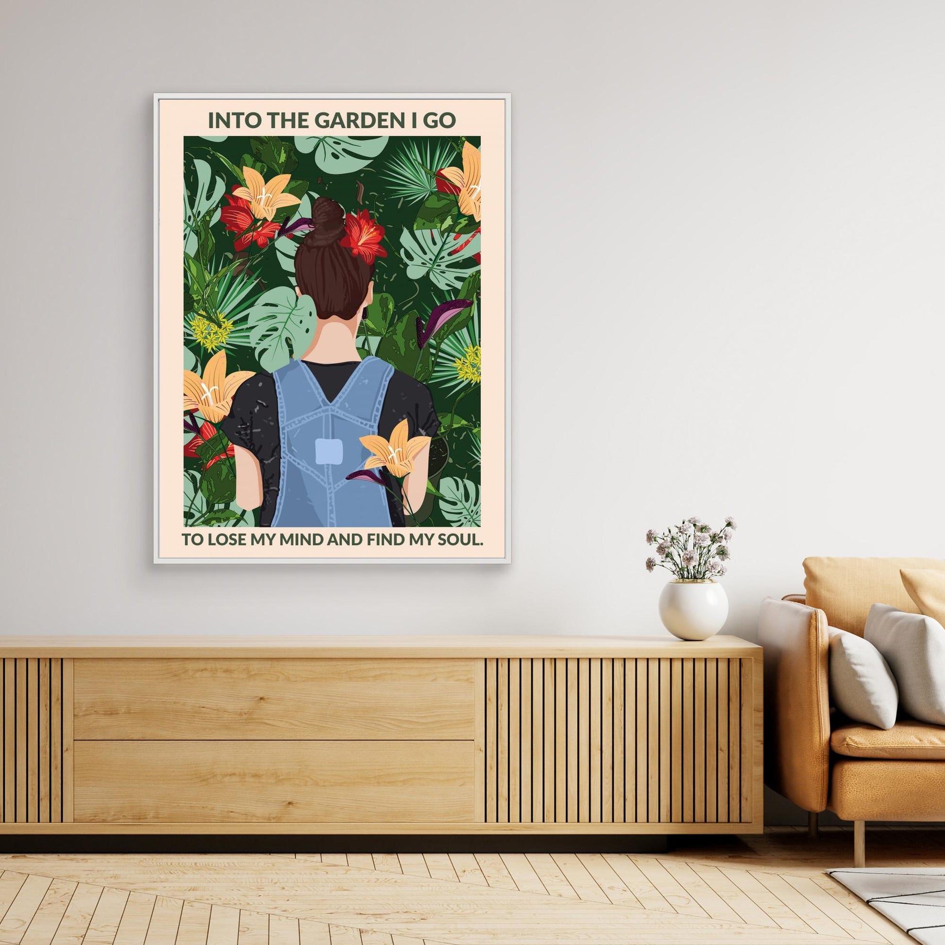 Into the Garden Standard Wall Art 