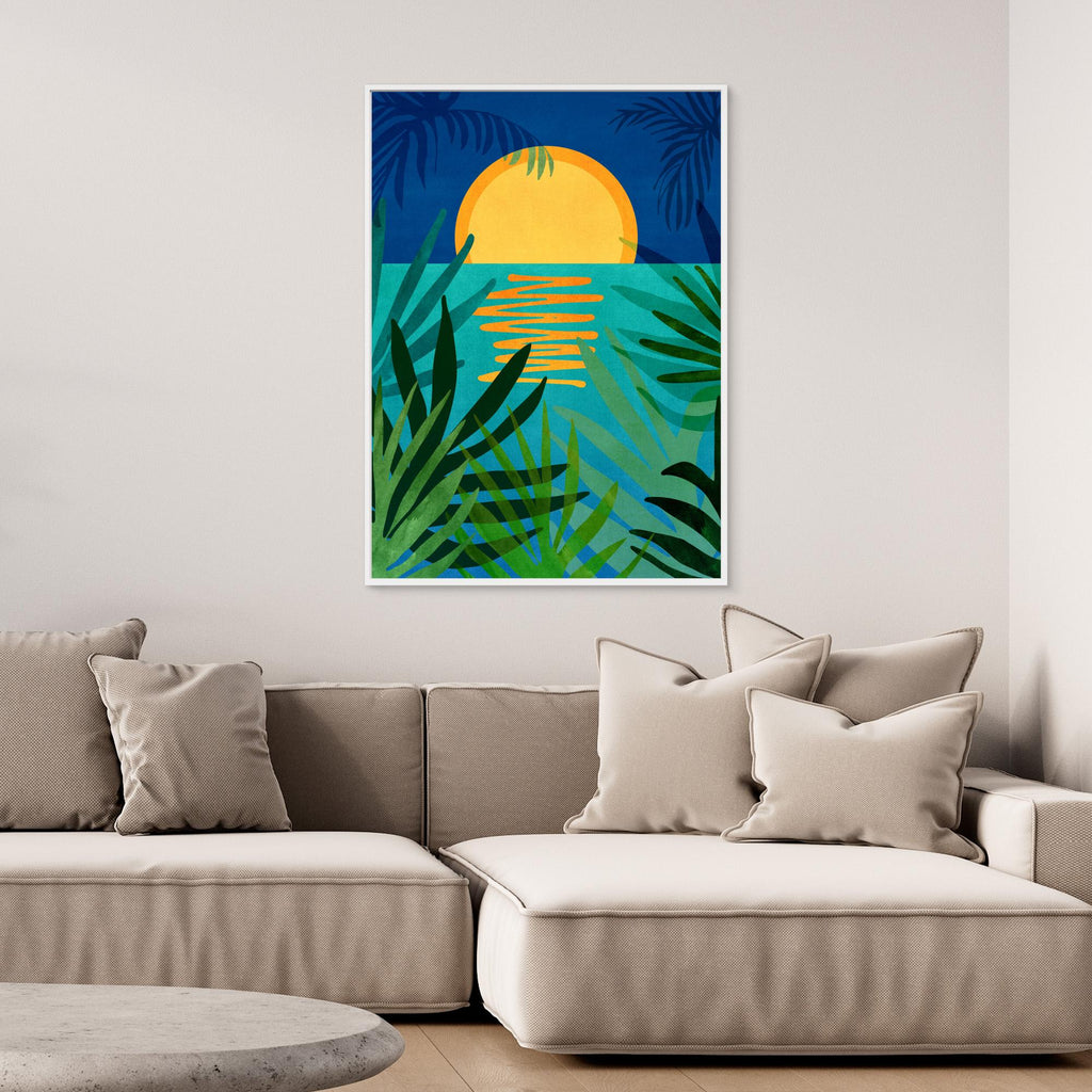Moon Rise Landscape 