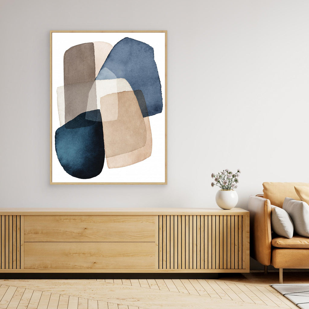 Blue Brown Blocks 