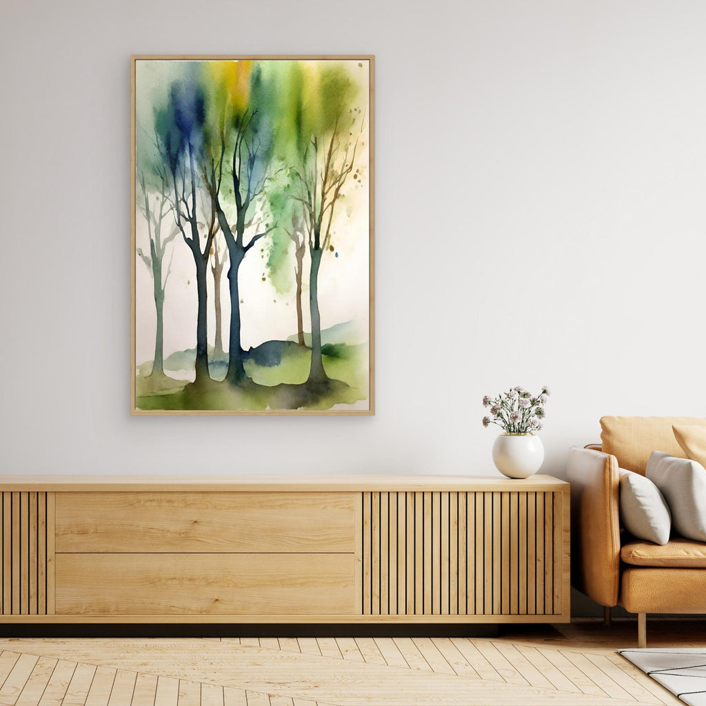 Watercolour Trees 1