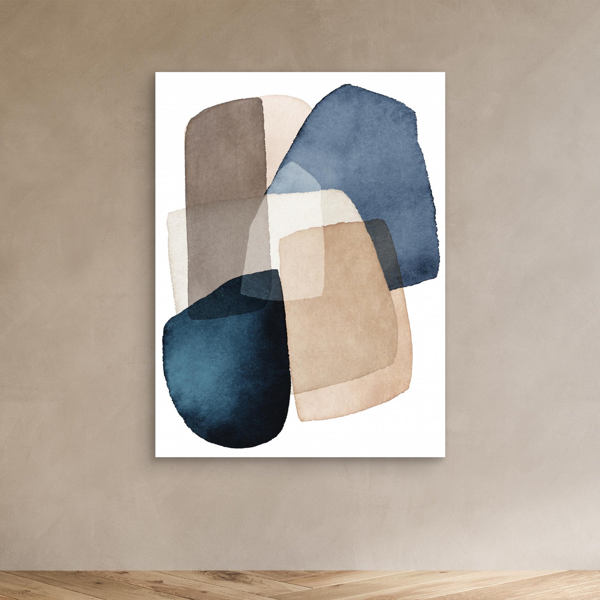 Blue Brown Blocks 