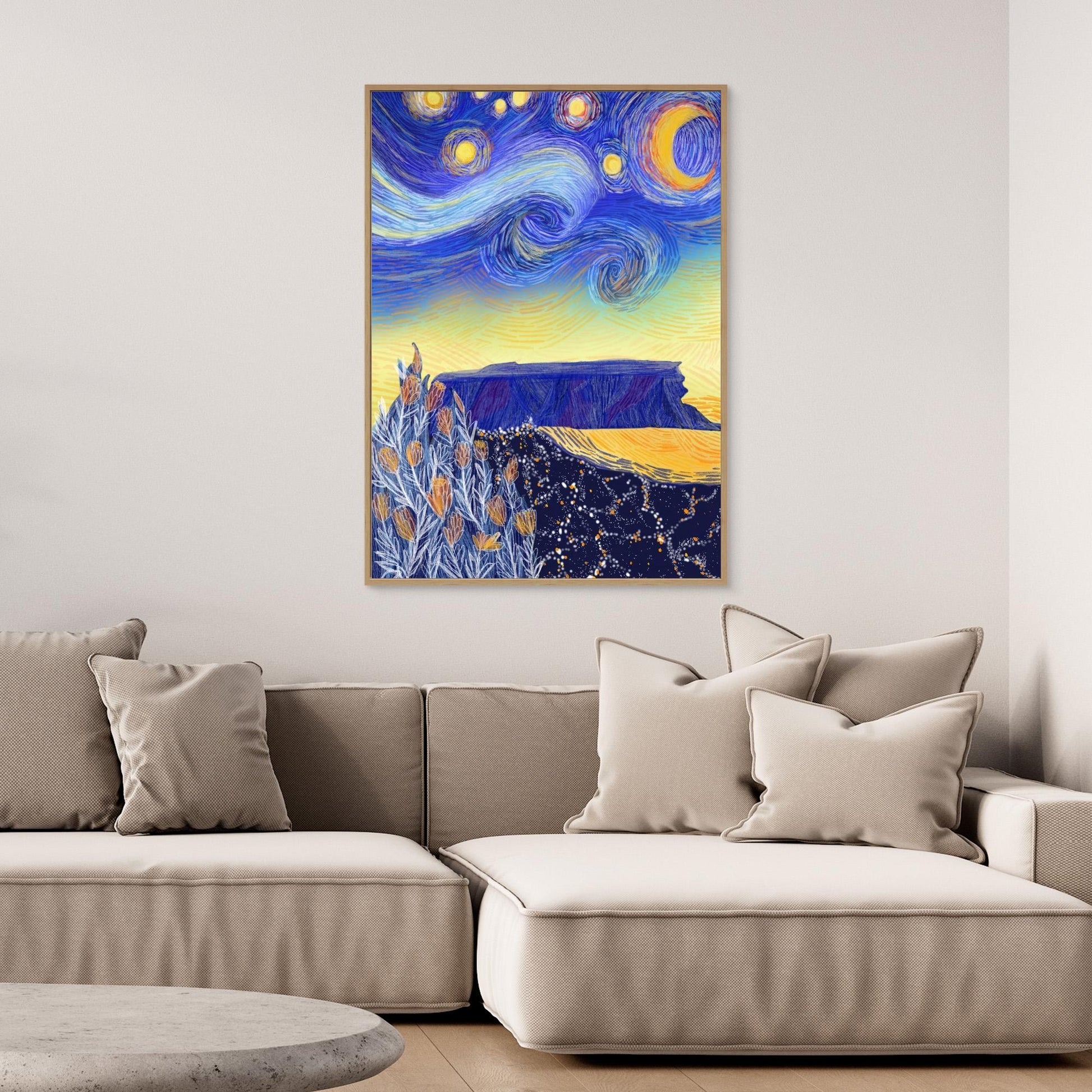 A starry cape town night 