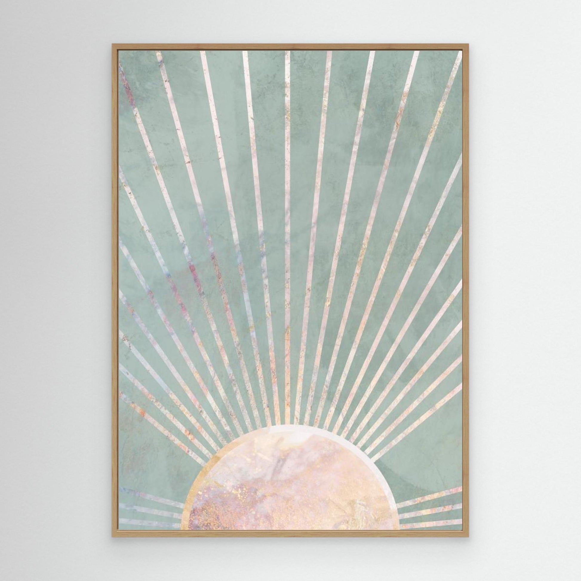 Sage Green Boho Sun 