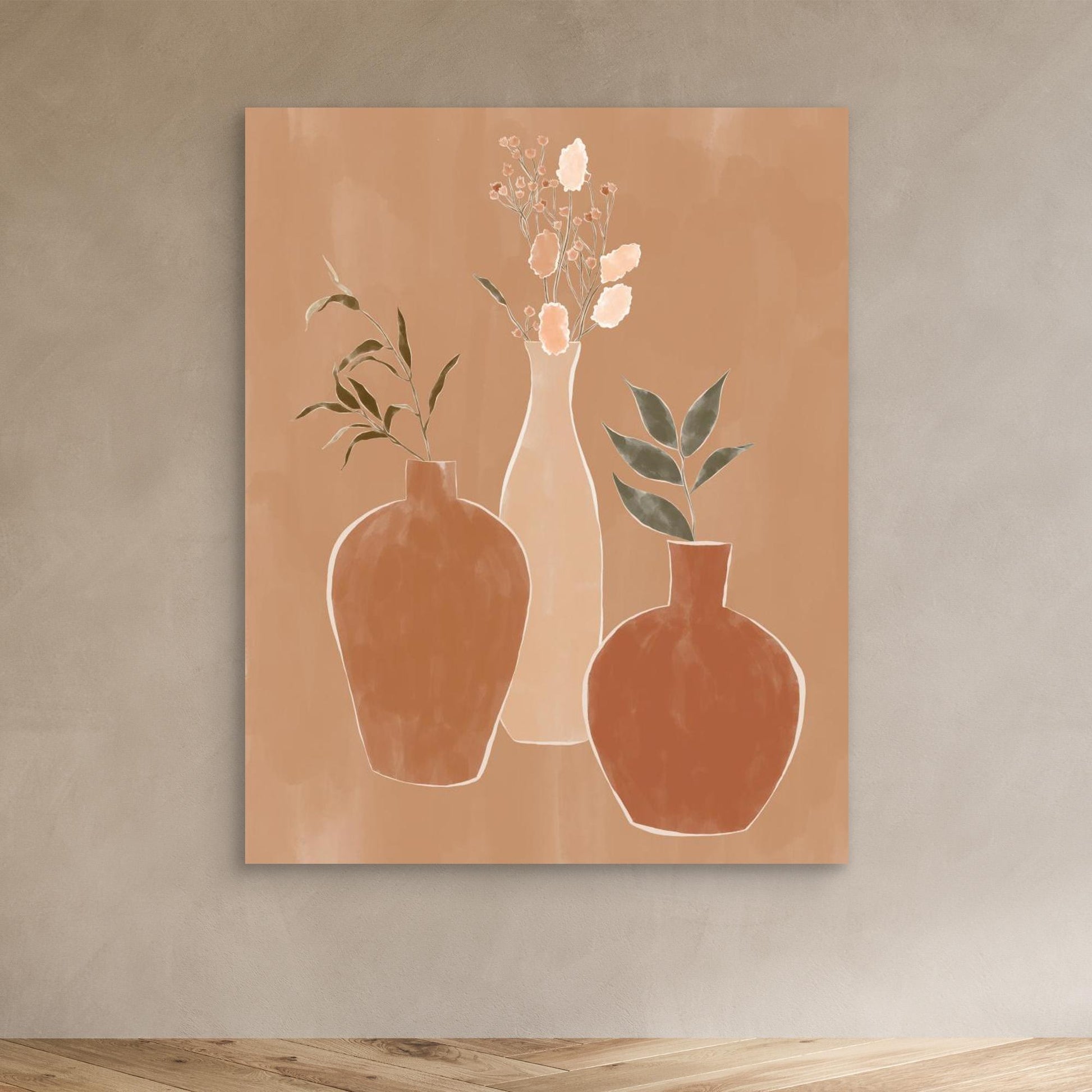 Set of Flower Vases 