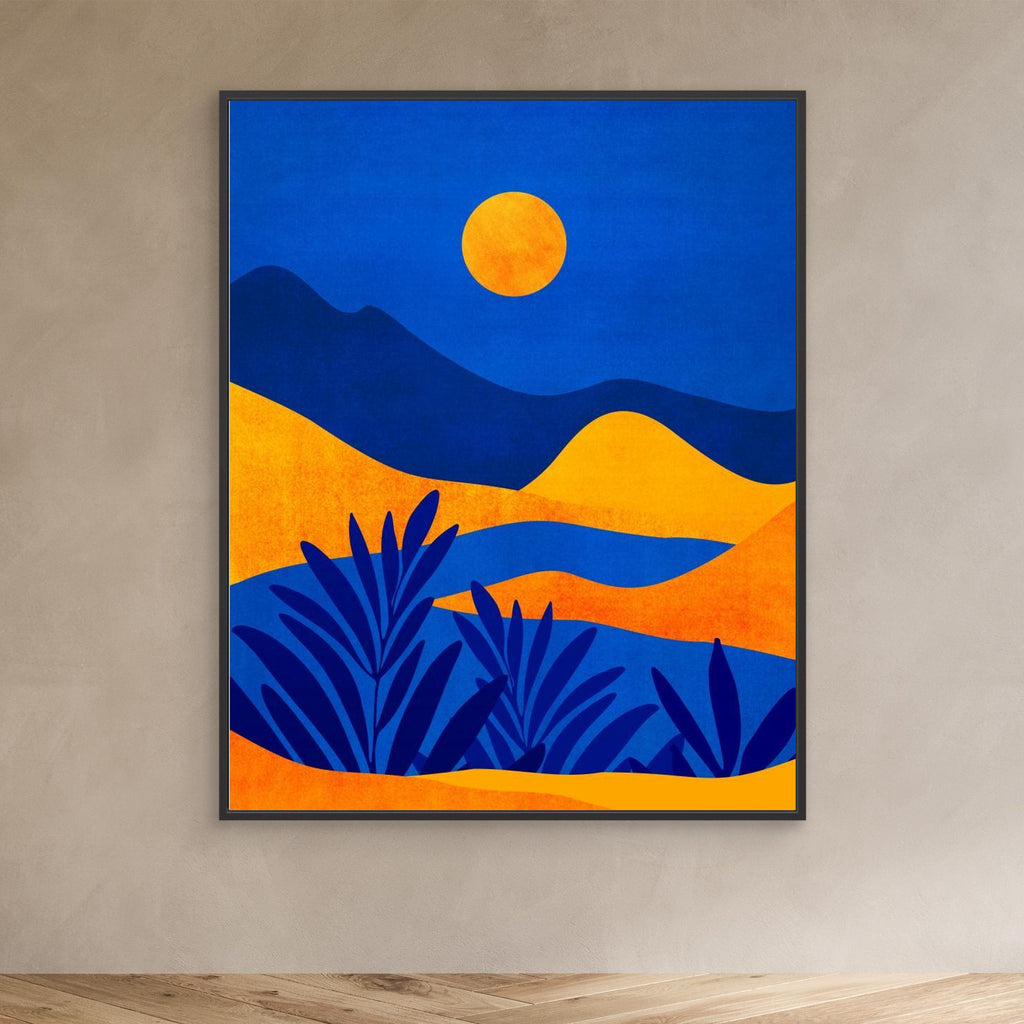 Moonrise Mountains 