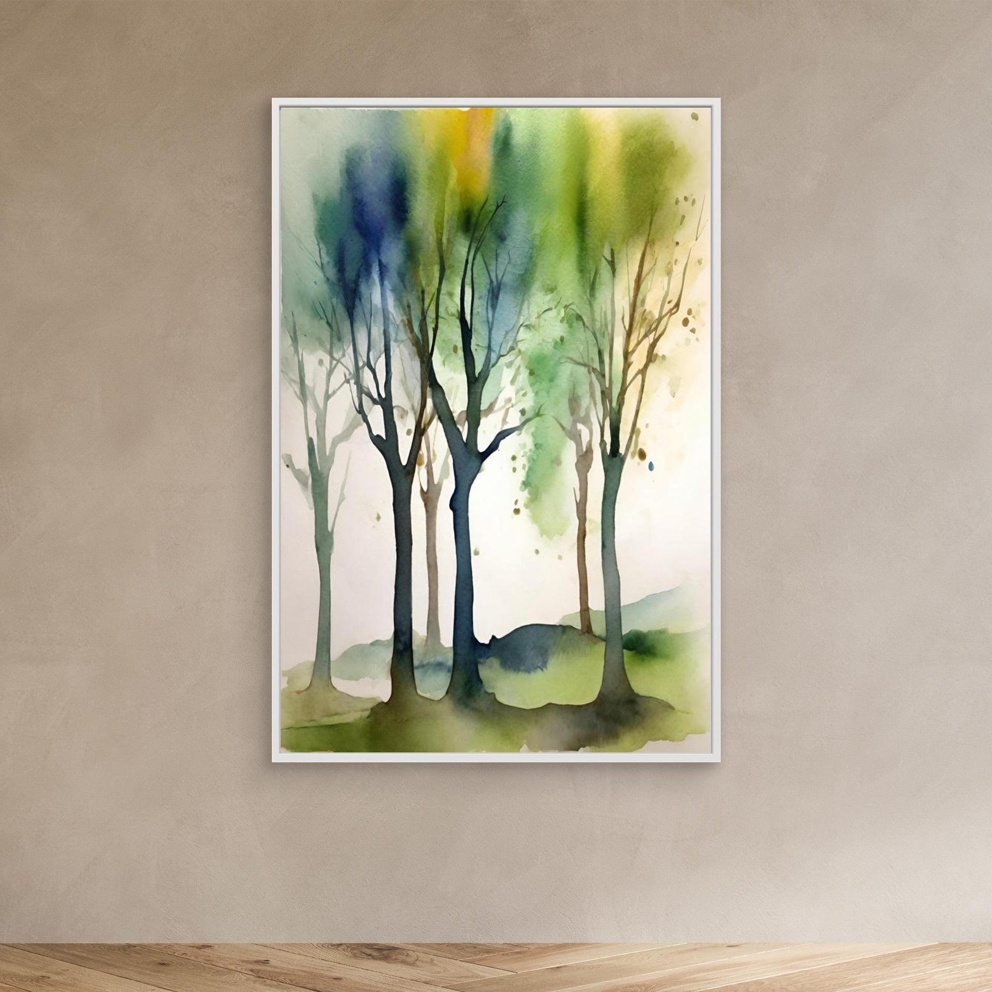 Watercolour Trees 1