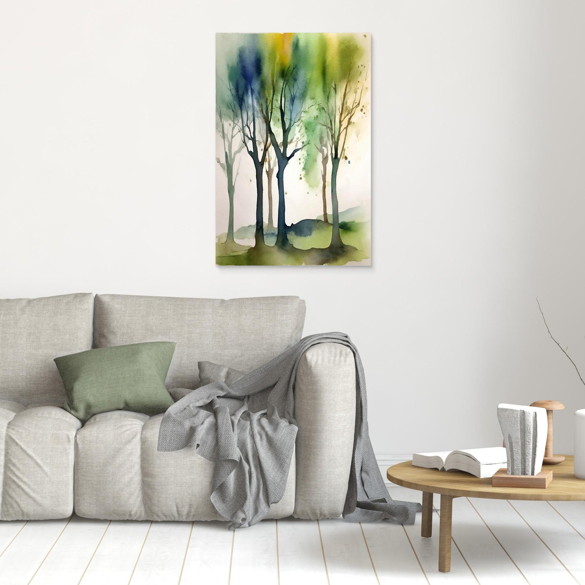 Watercolour Trees 1