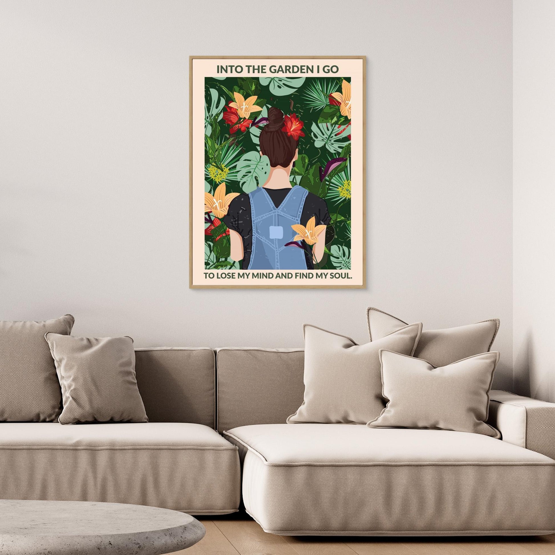 Into the Garden Standard Wall Art 
