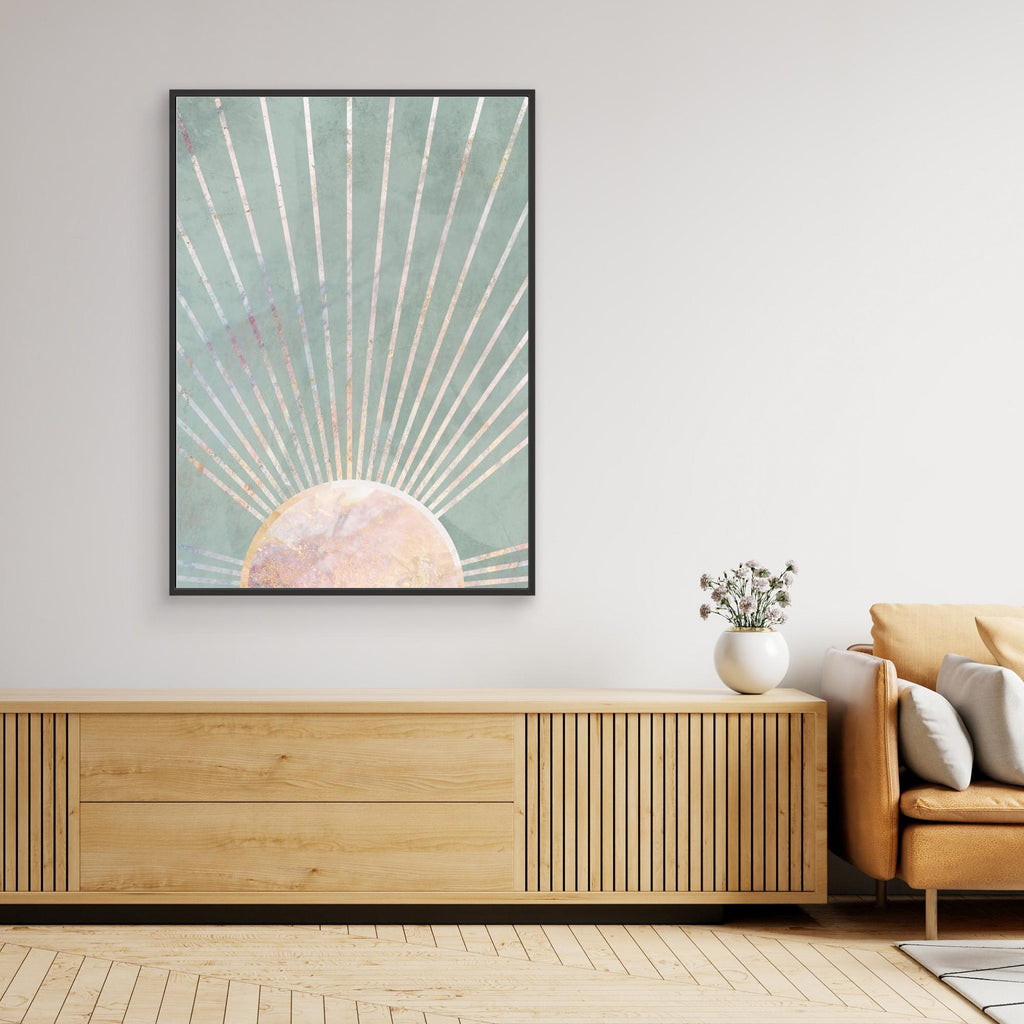 Sage Green Boho Sun 