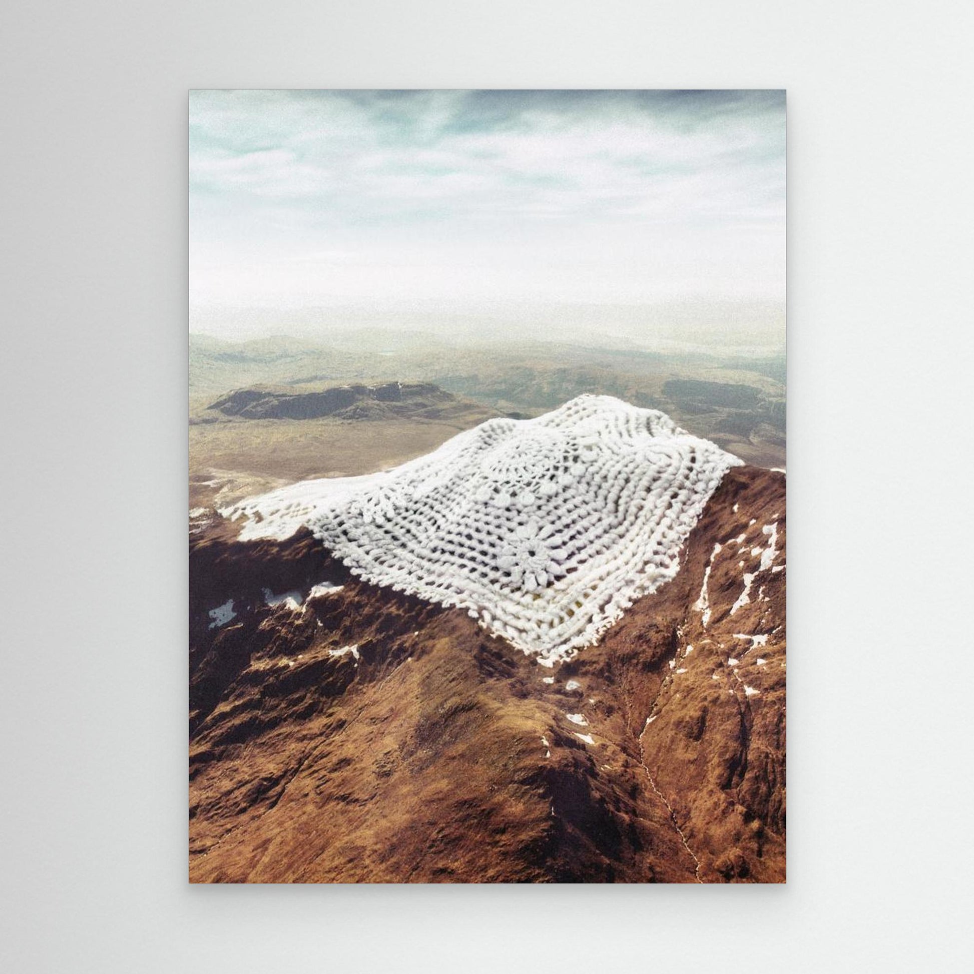 Doily Peaks - Snow Crochet