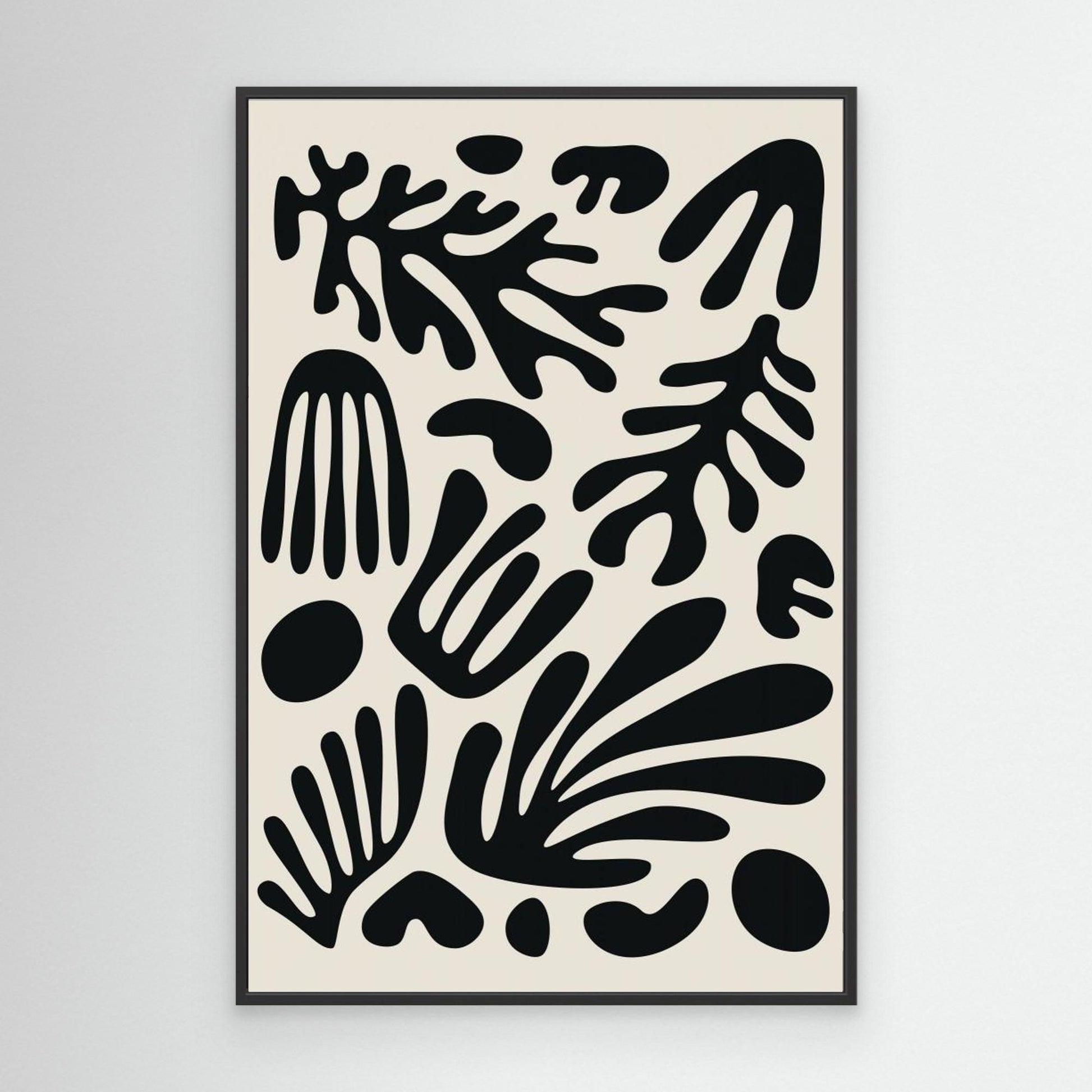 Henri Matisse Black Algae Collection #3 