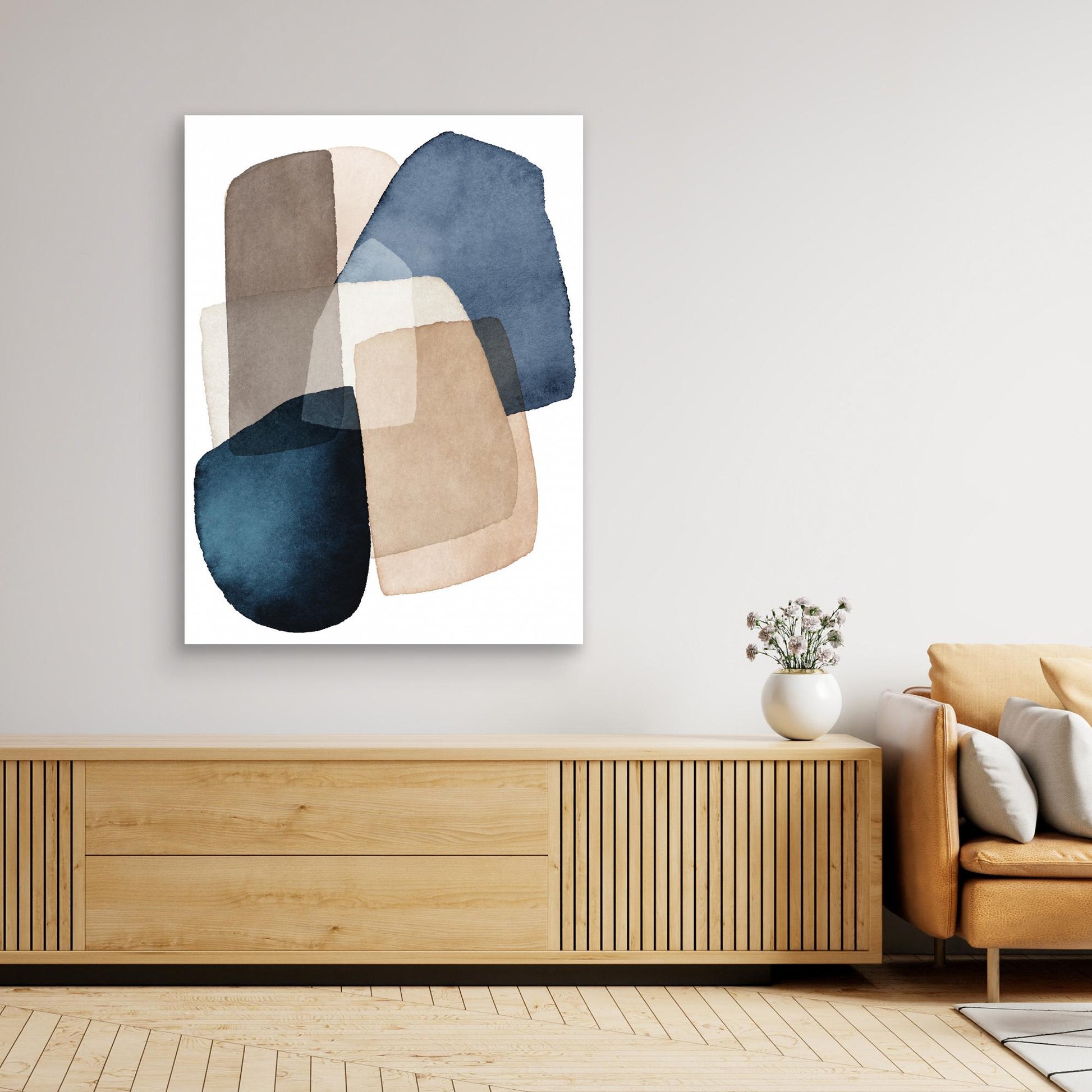 Blue Brown Blocks 