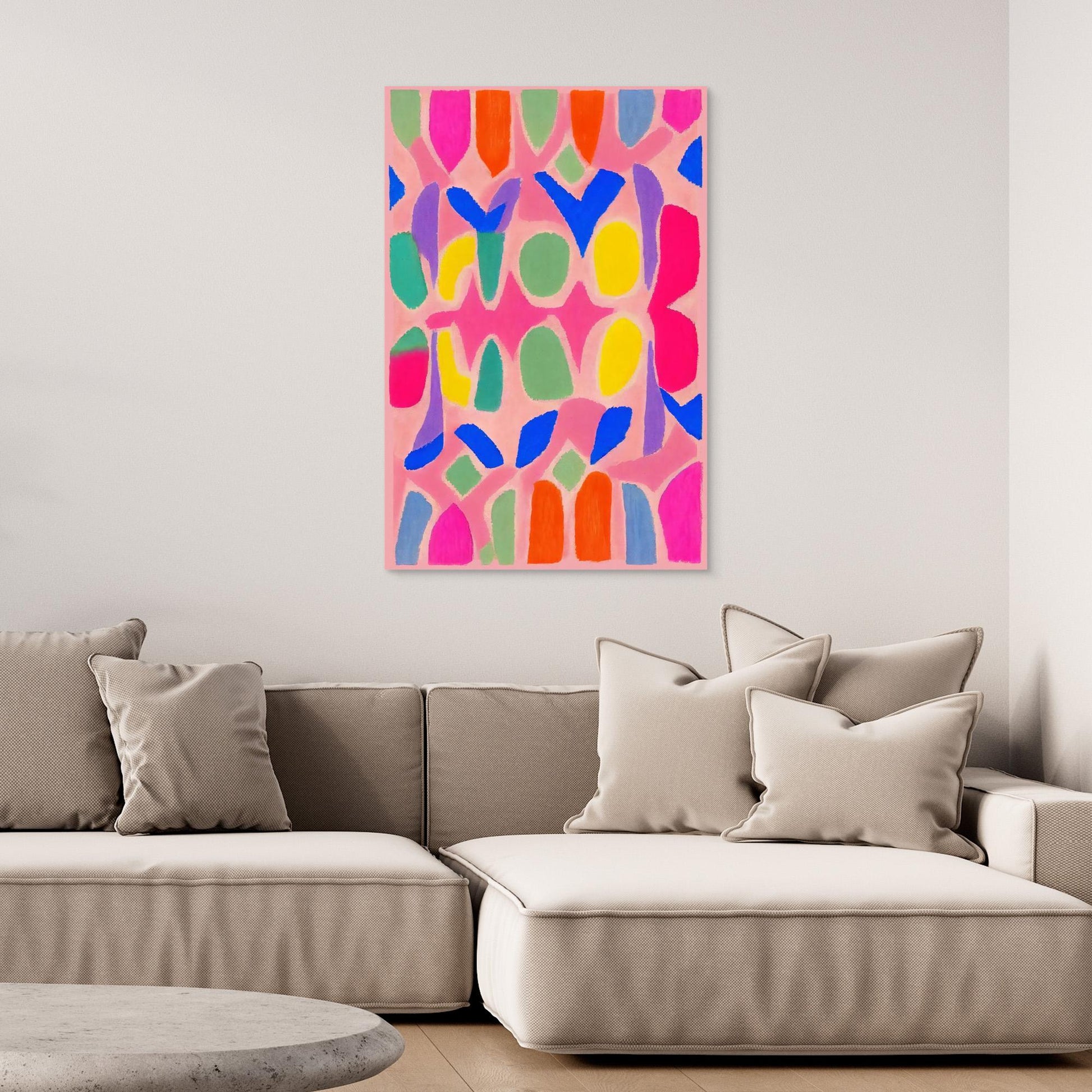 Pastel Neon Pattern 