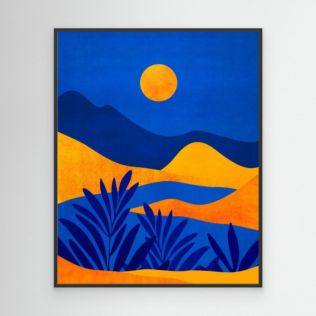Moonrise Mountains 
