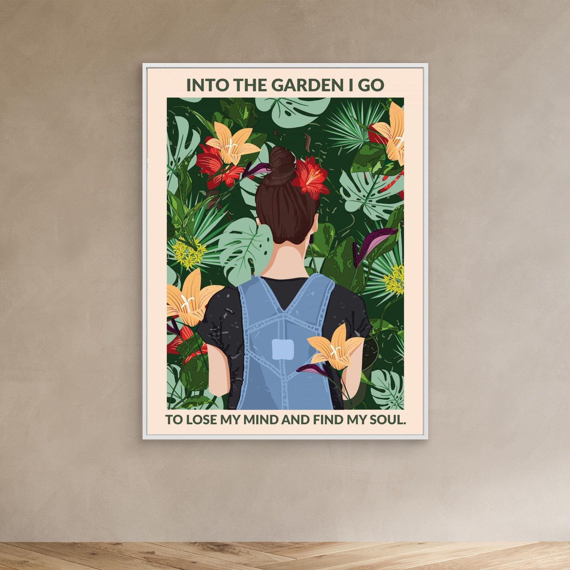 Into the Garden Standard Wall Art 