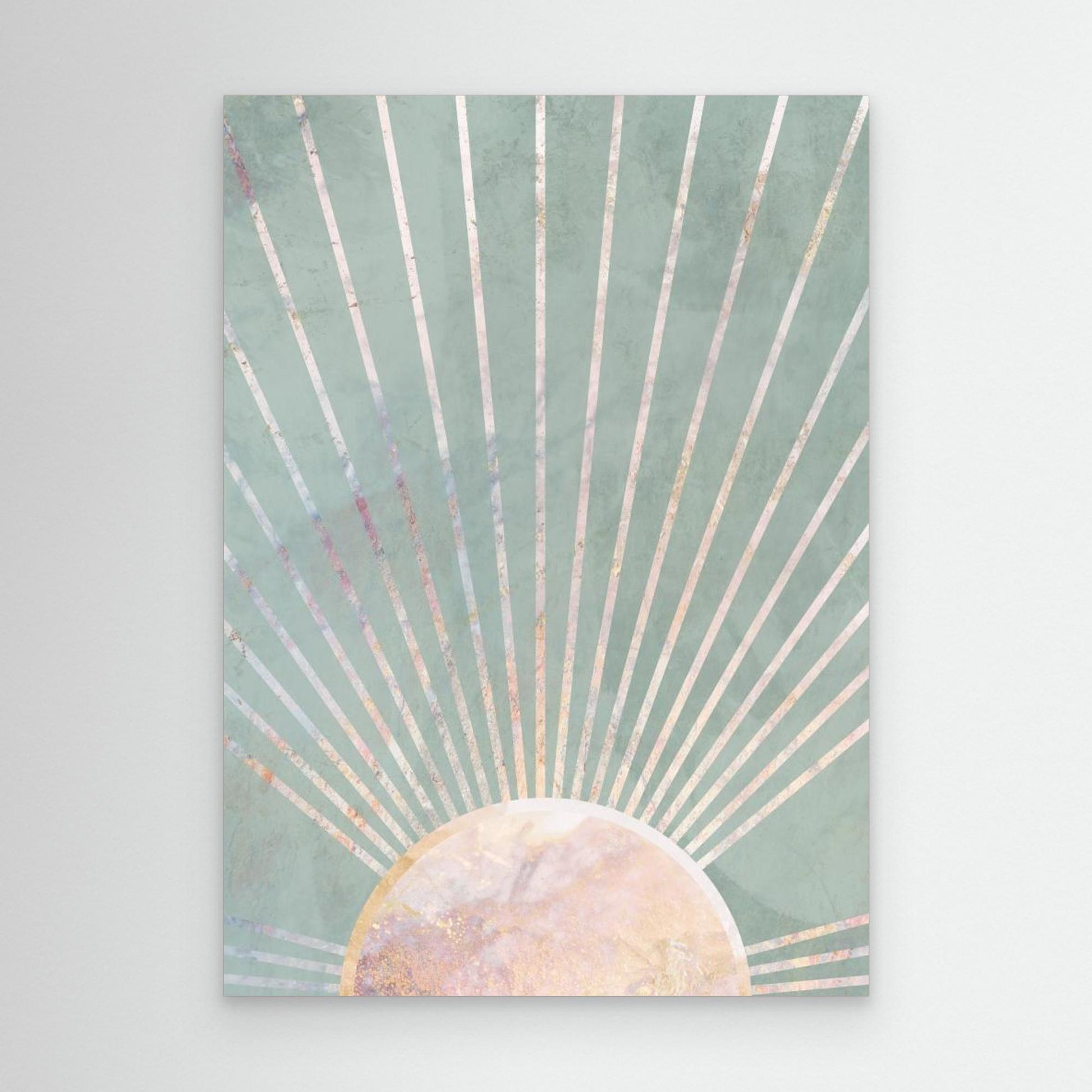 Sage Green Boho Sun 