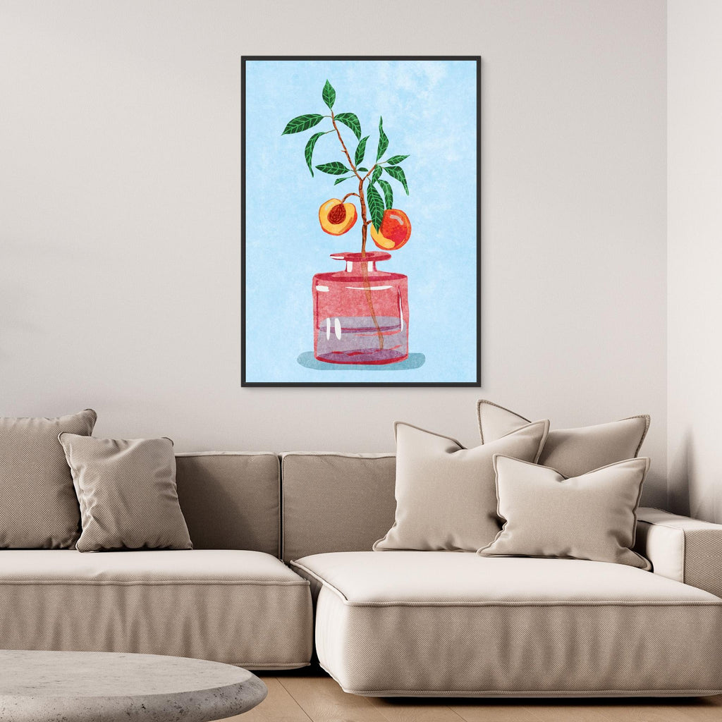 Peach Tree in Vase 