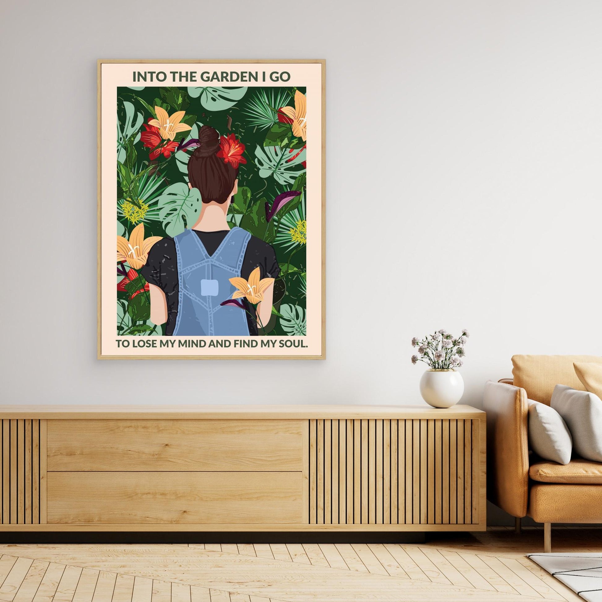 Into the Garden Standard Wall Art 