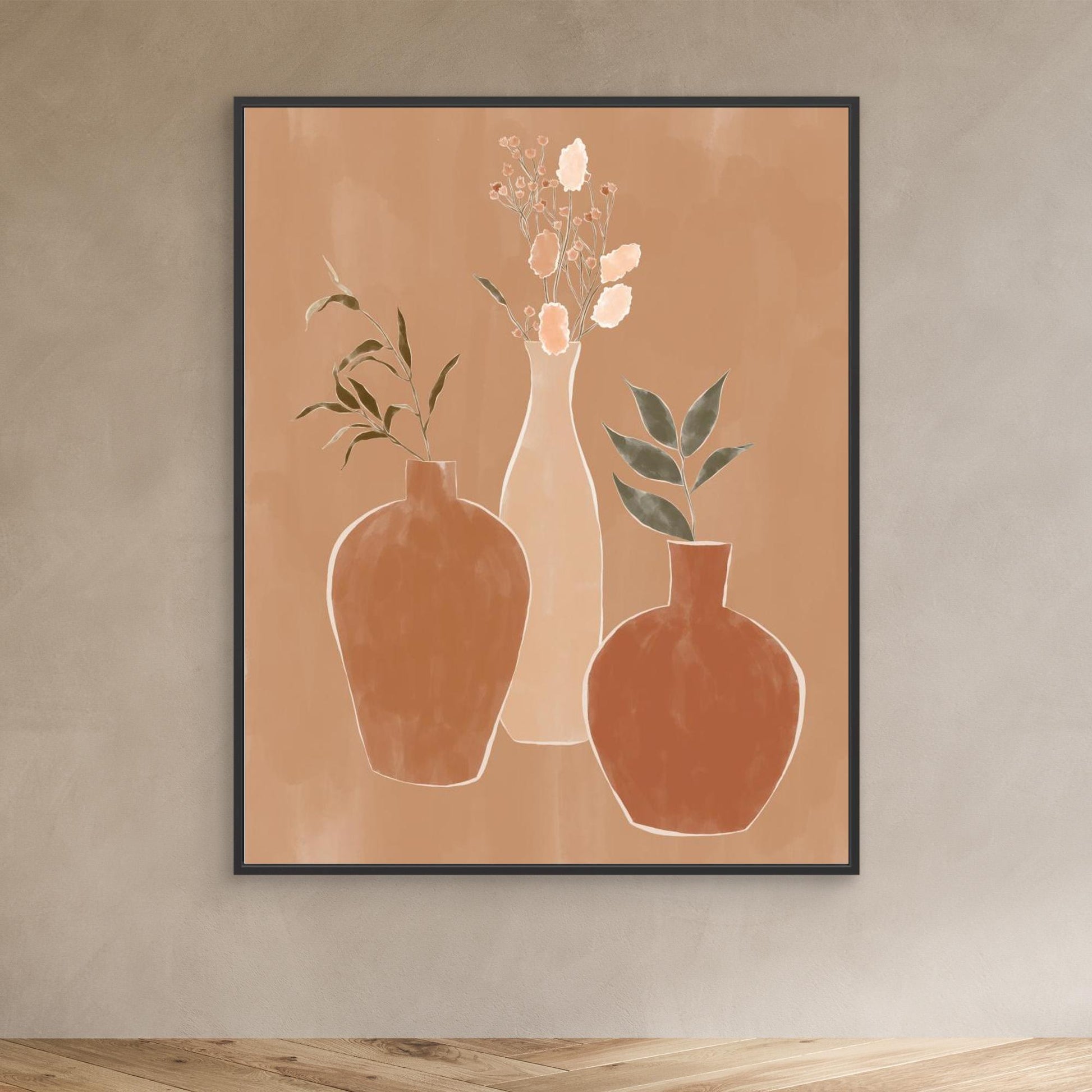 Set of Flower Vases 