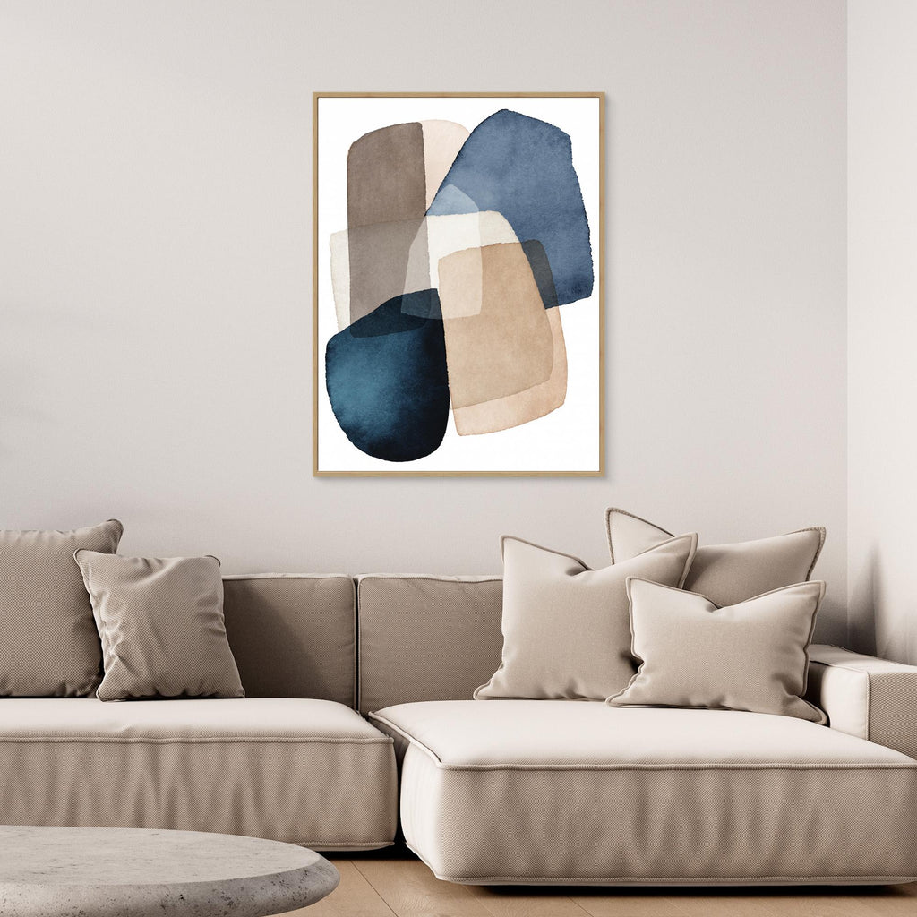 Blue Brown Blocks 